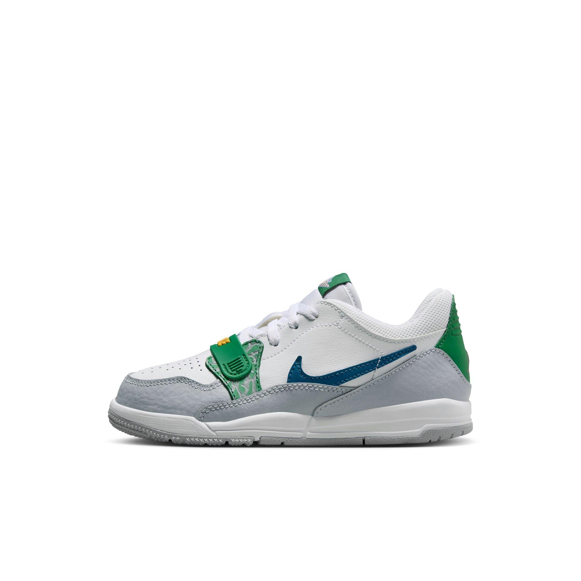 Jordan Legacy 312 Low Preschool Boys' "White/Industrial Blue/Wolf Grey" Shoe