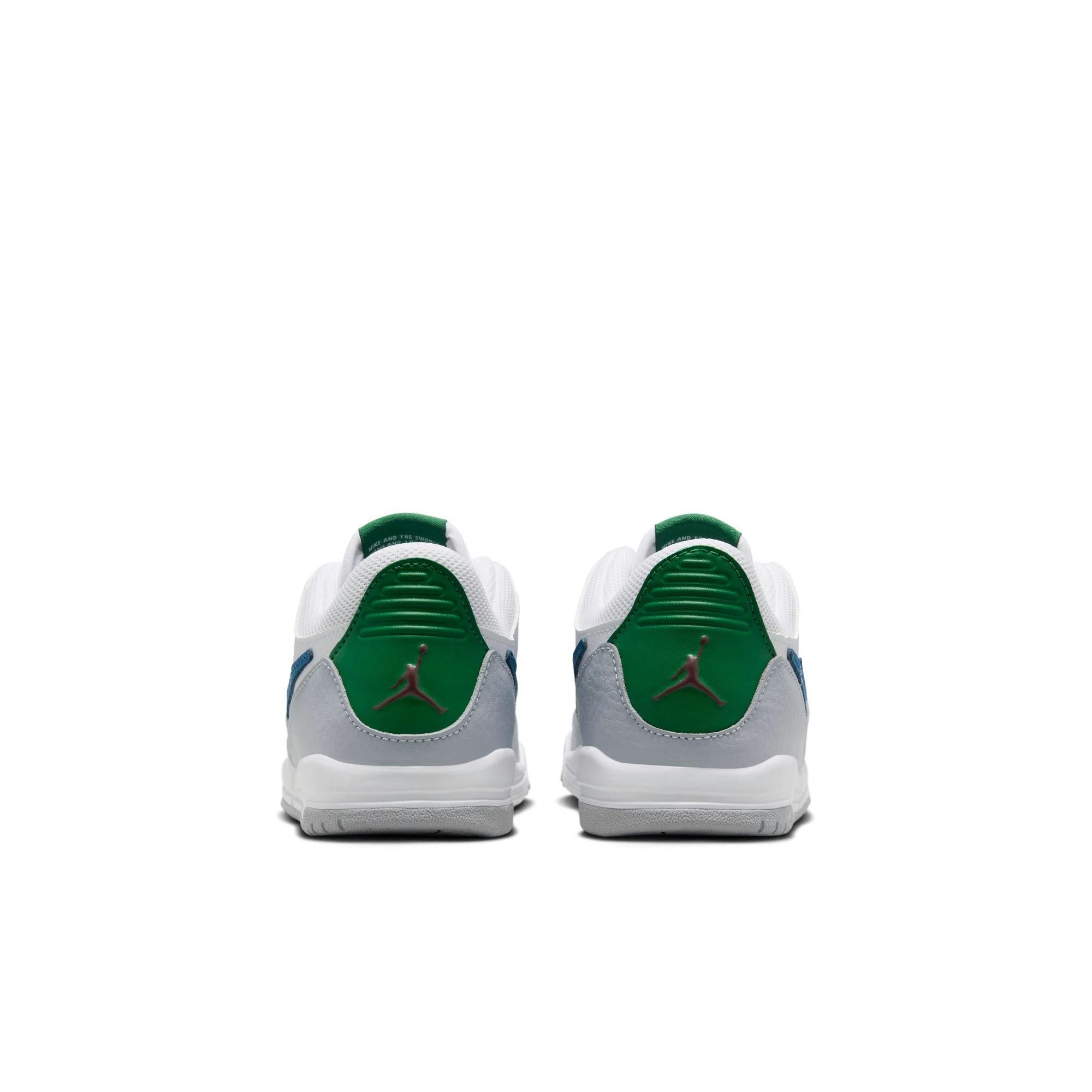 Jordan Legacy 312 Low Preschool Boys' "White/Industrial Blue/Wolf Grey" Shoe