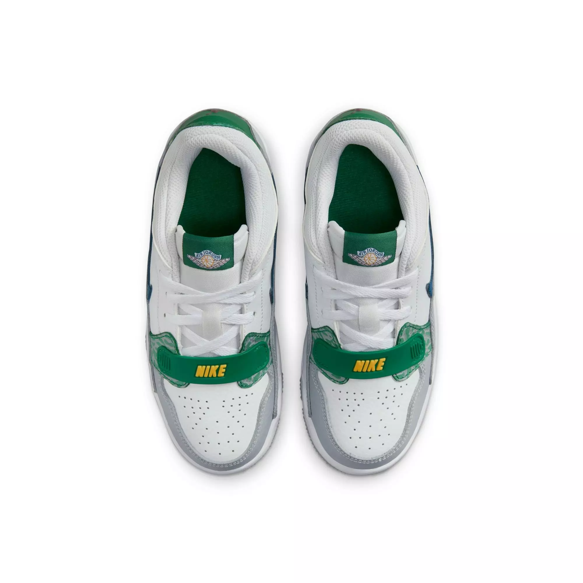 Jordan Legacy 312 Low "White/Industrial Blue/Wolf Grey" Preschool Boys' Shoe - WHITE/MULTI