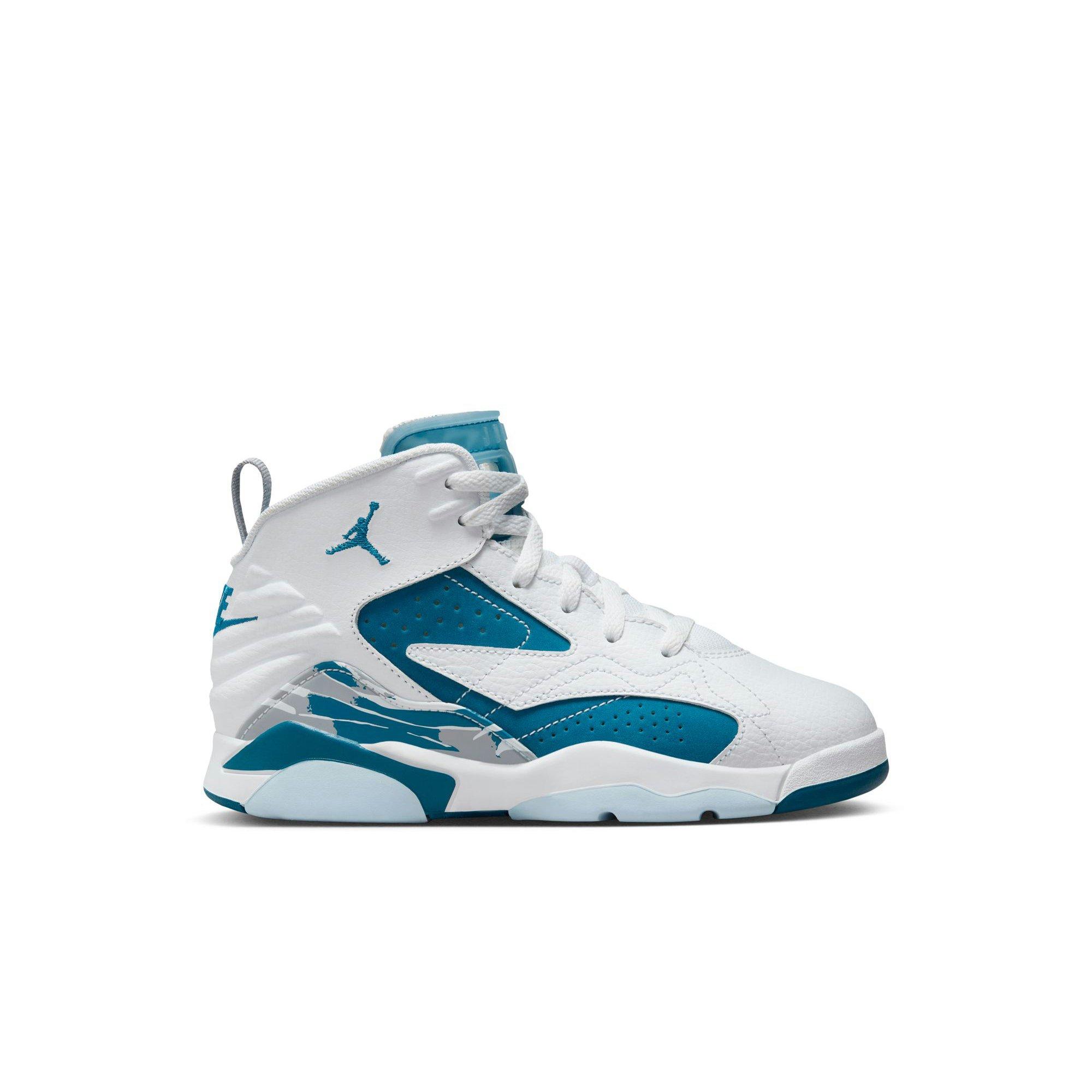 Jordan MVP "White/Industrial Blue/Wolf Grey" Preschool Boys' Shoe - WHITE/BLUE