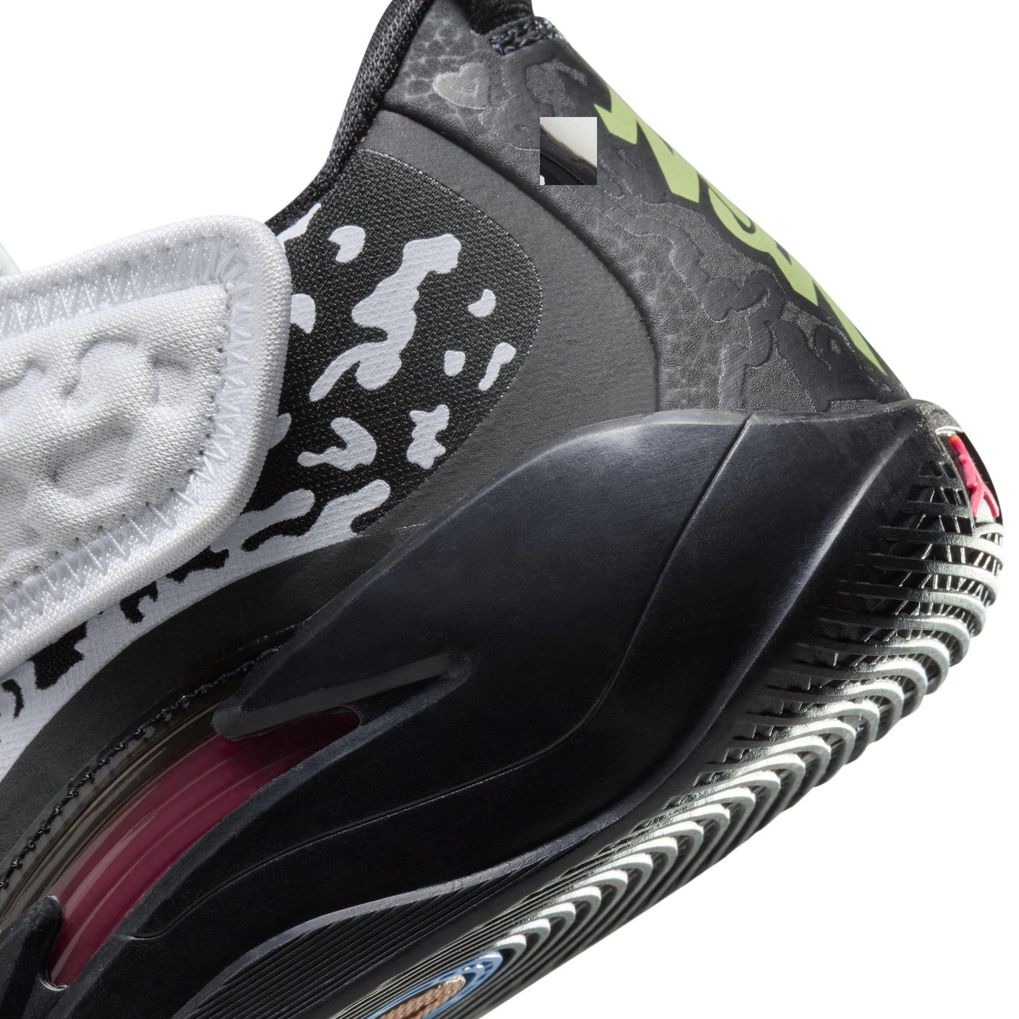 Jordan Zion 3 "Pressure" Preschool Kids' Basketball Shoe - BLACK/BRITISH TAN/WHITE Thumbnail View 5