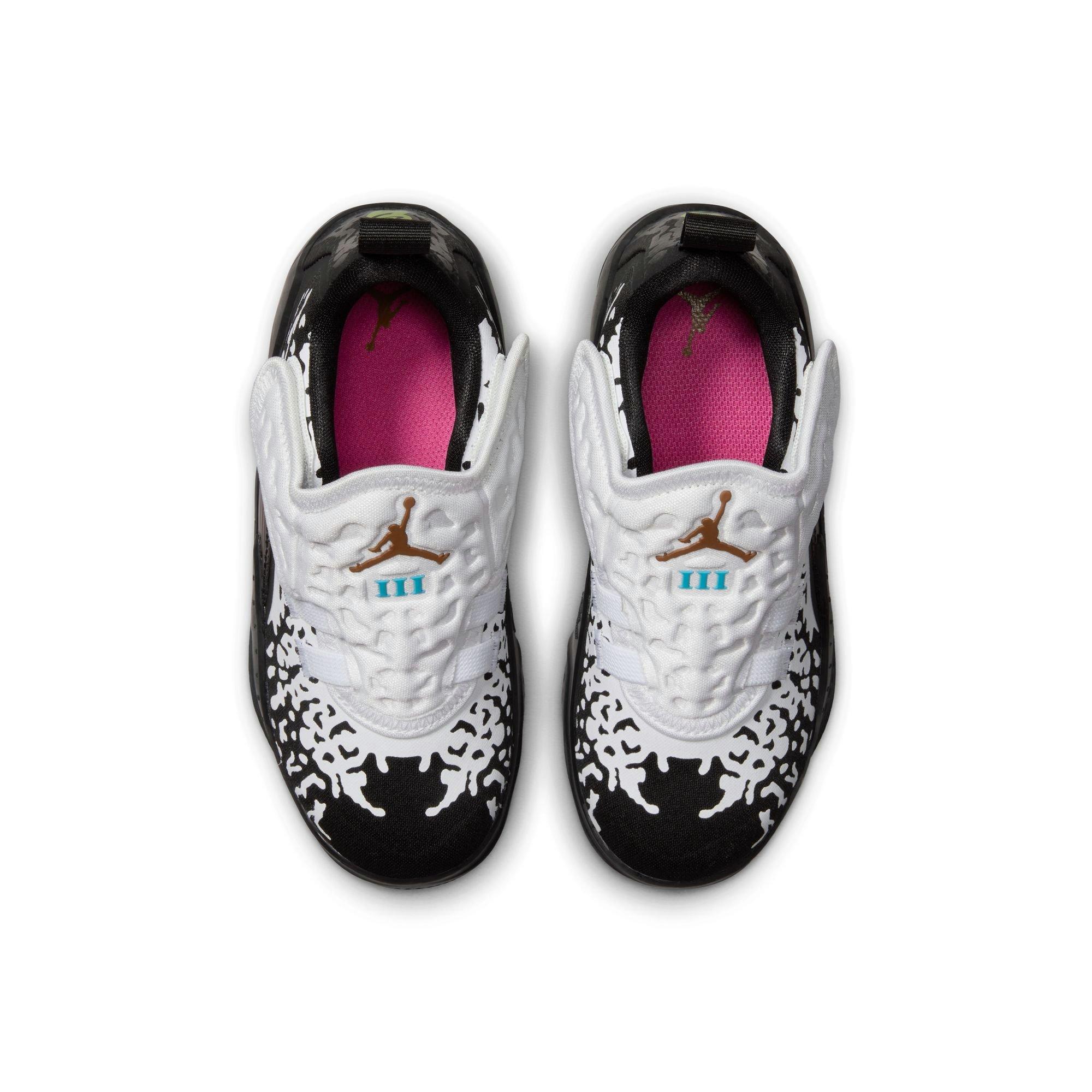 Jordan Zion 3 "Pressure" Preschool Kids' Basketball Shoe - BLACK/BRITISH TAN/WHITE Thumbnail View 10