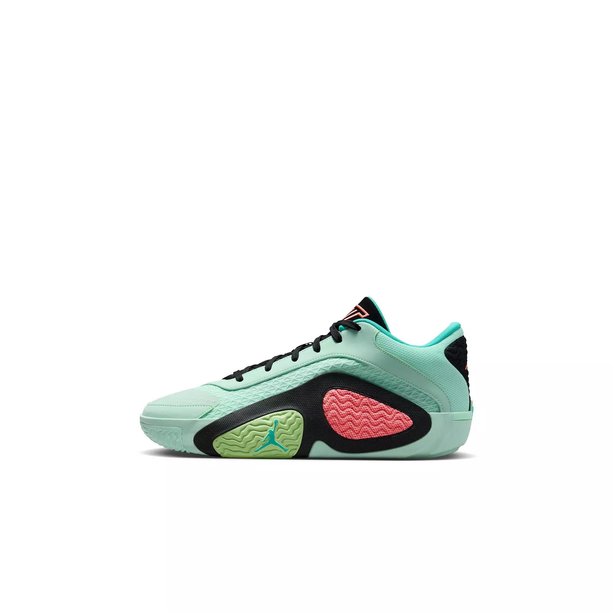 Jordan Tatum 2 "Vortex" Preschool Kids' Basketball Shoe - MINT FOAM/LAVA GLOW/BLACK