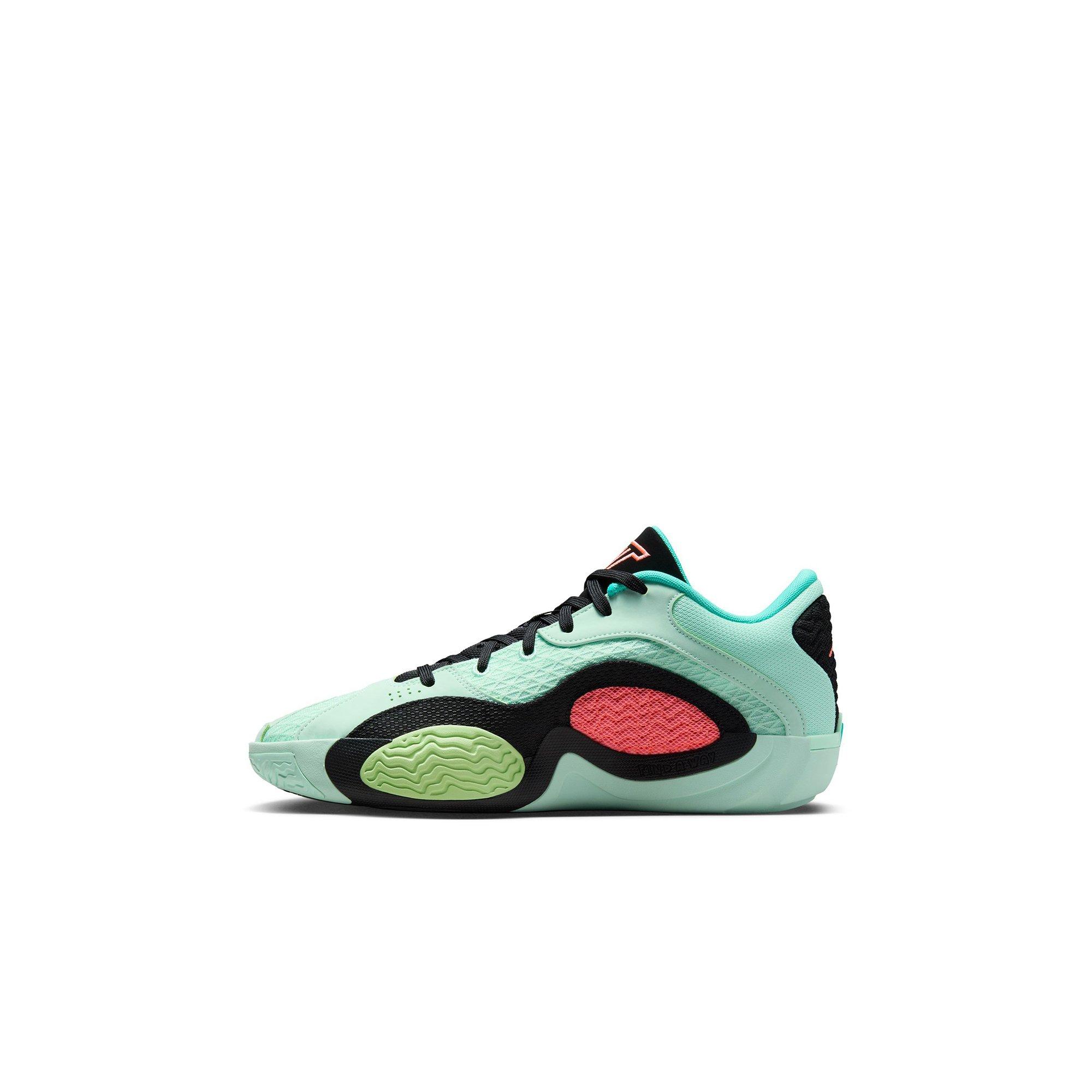 Jordan Tatum 2 "Vortex" Preschool Kids' Basketball Shoe - MINT FOAM/LAVA GLOW/BLACK Thumbnail View 7