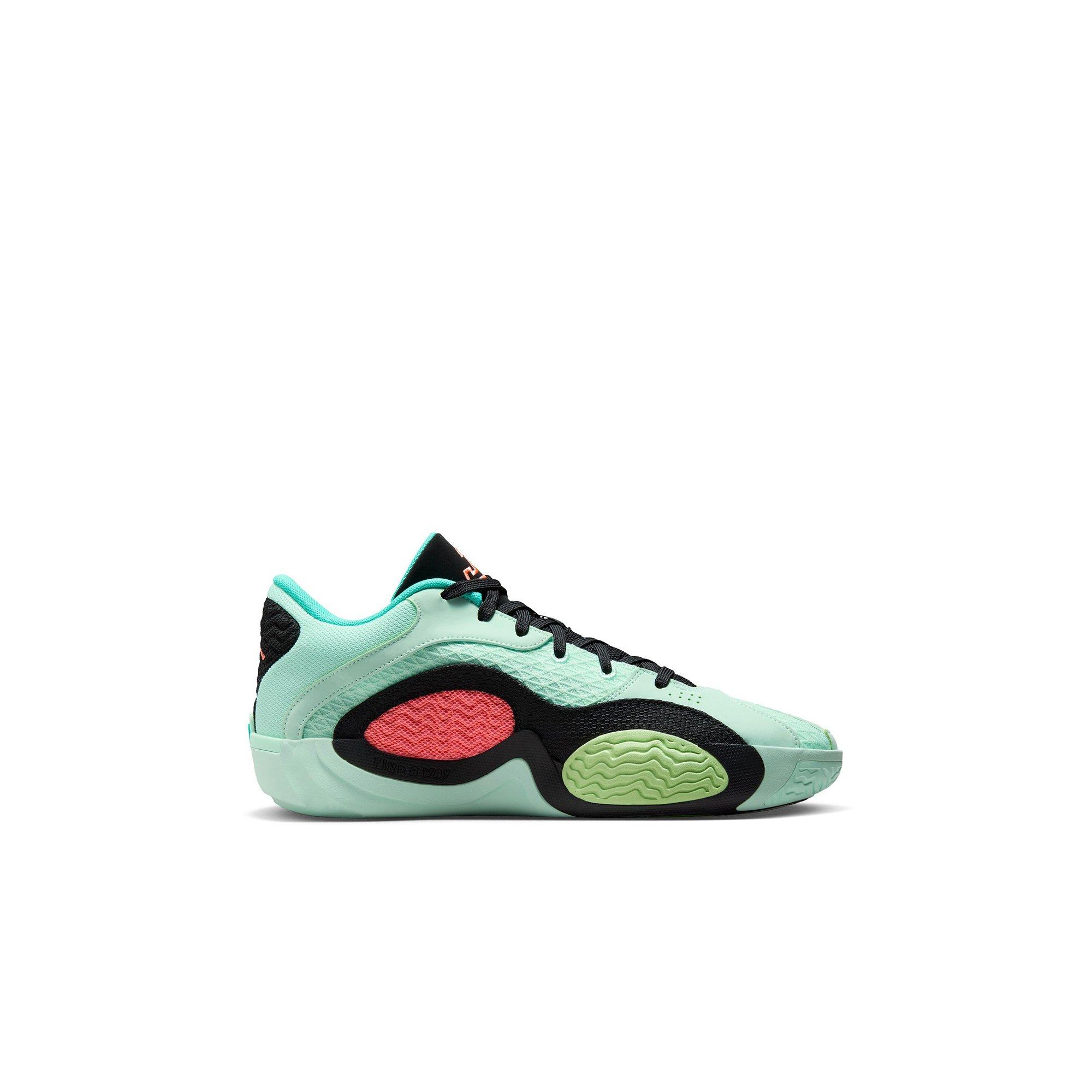 Jordan Tatum 2 "Vortex" Preschool Kids' Basketball Shoe - MINT FOAM/LAVA GLOW/BLACK Thumbnail View 2