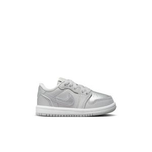 Jordan 1 Retro Low OG "Metallic Silver" Toddler Kids' Shoe