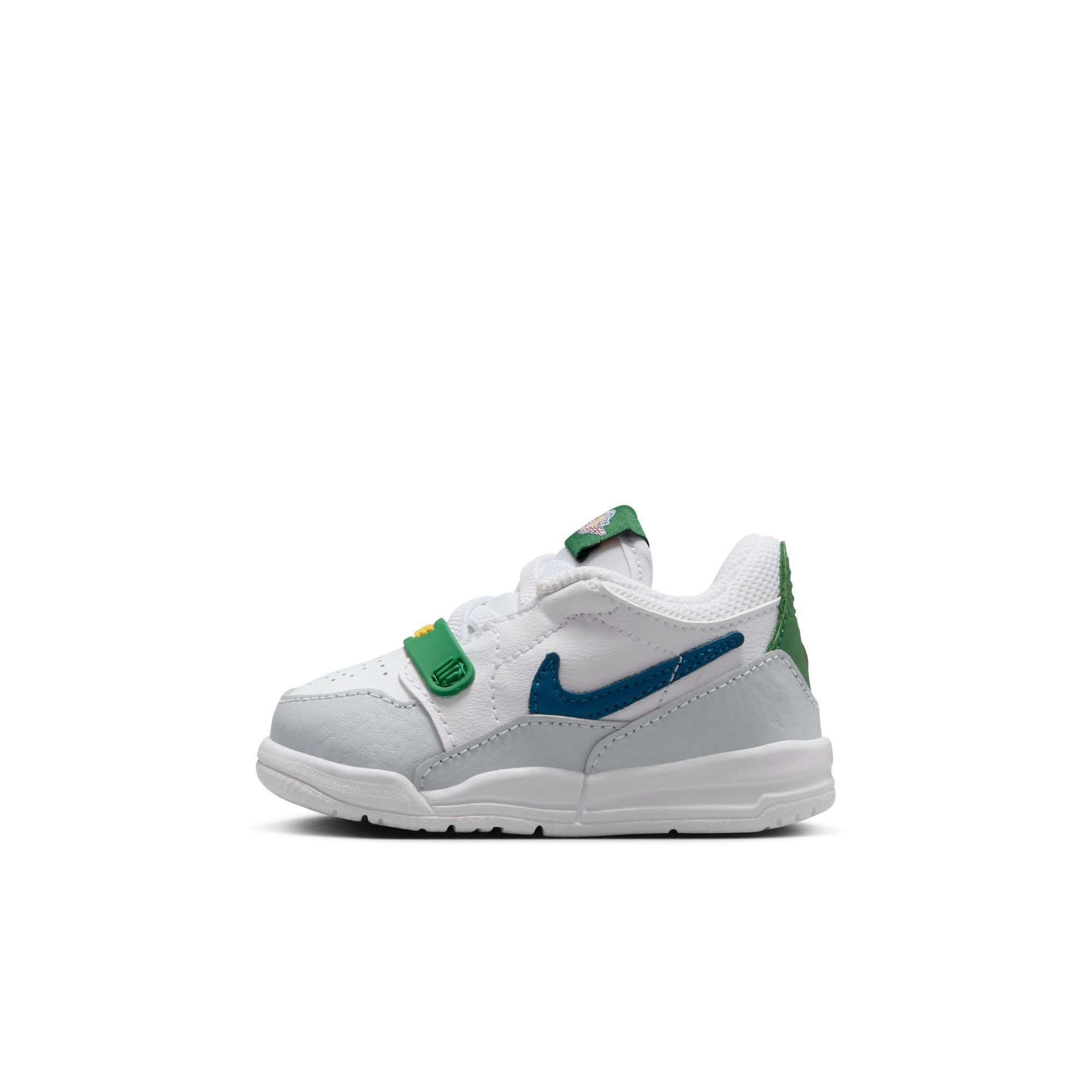 Jordan Legacy 312 Low Toddler Boys' "White/Industrial Blue/Wolf Grey" Shoe