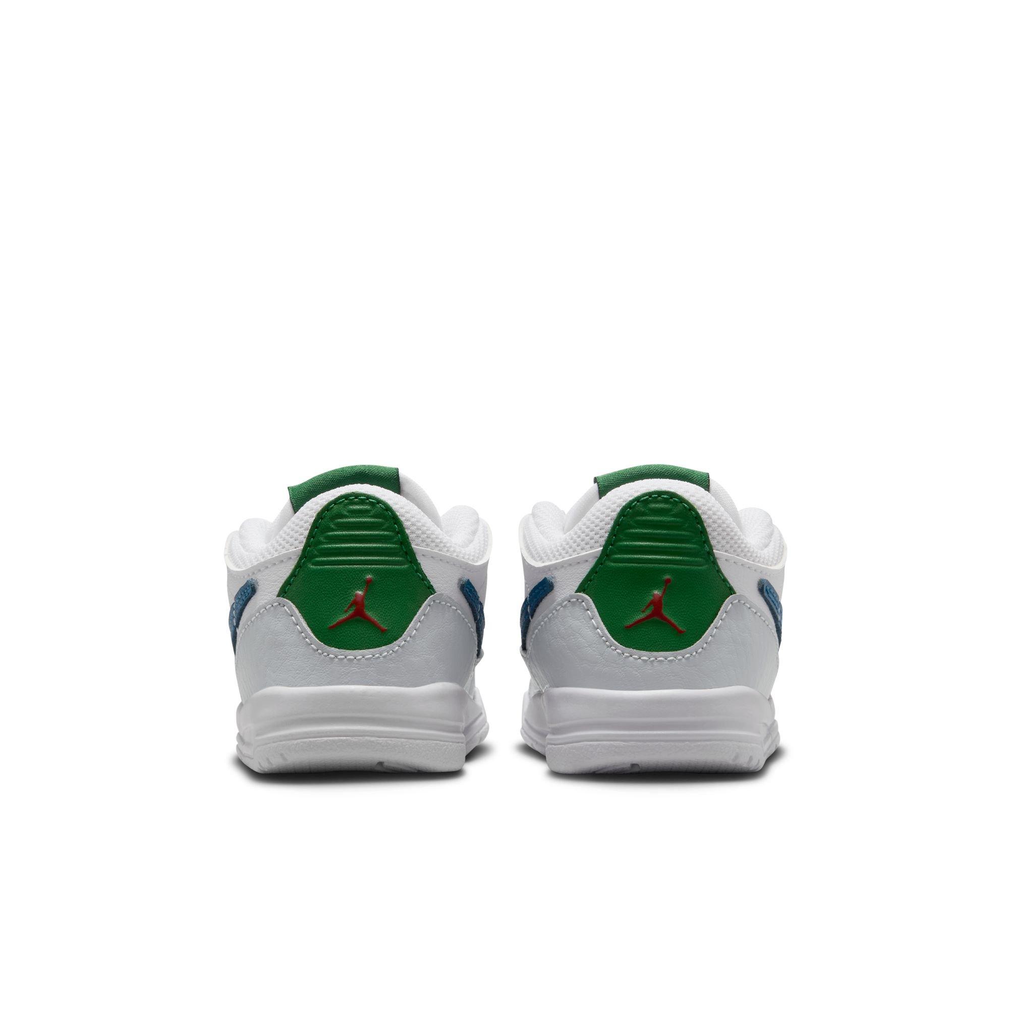 Jordan Legacy 312 Low Toddler Boys' "White/Industrial Blue/Wolf Grey" Shoe
