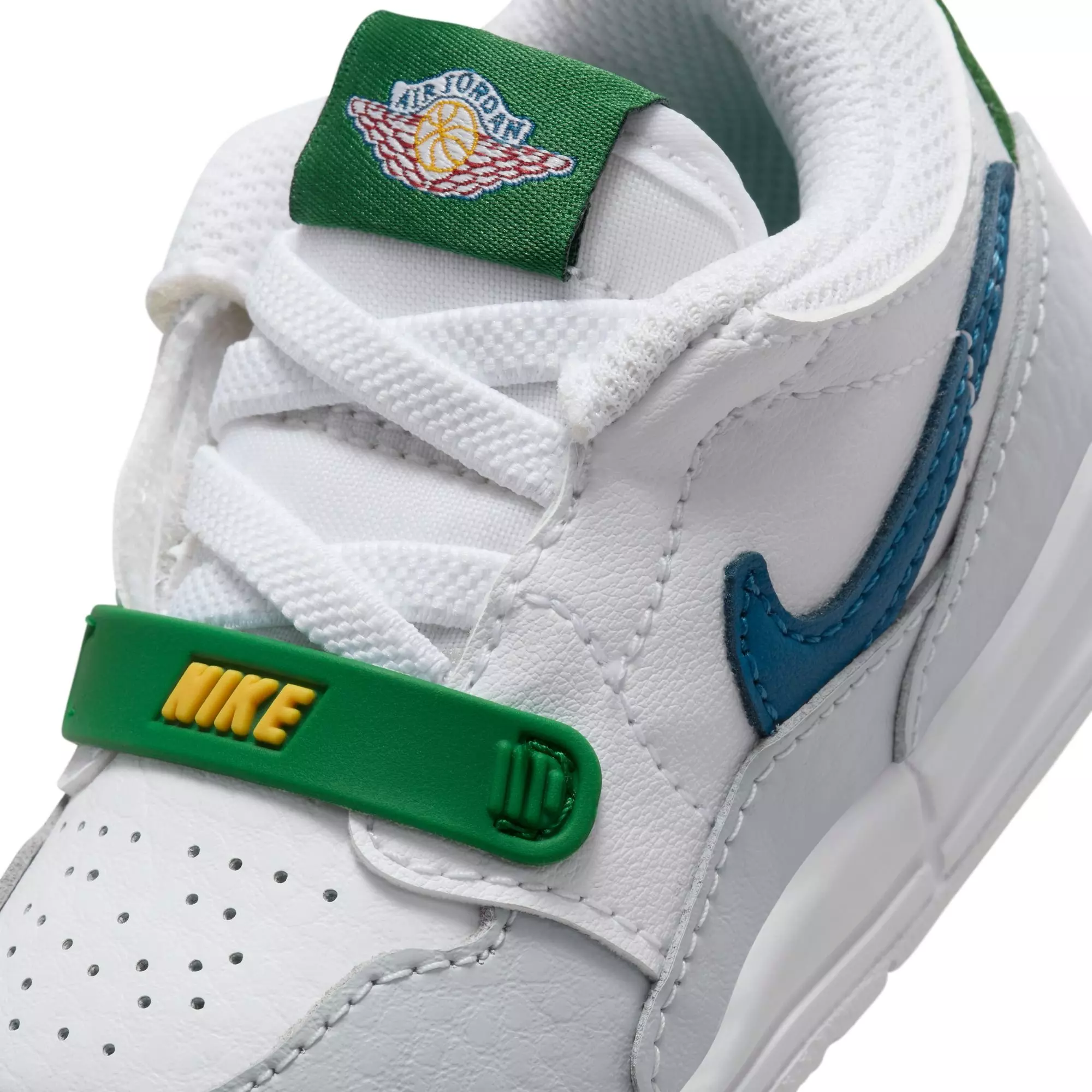 Jordan Legacy 312 Low "White/Industrial Blue/Wolf Grey" Toddler Boys' Shoe - WHITE/MULTI