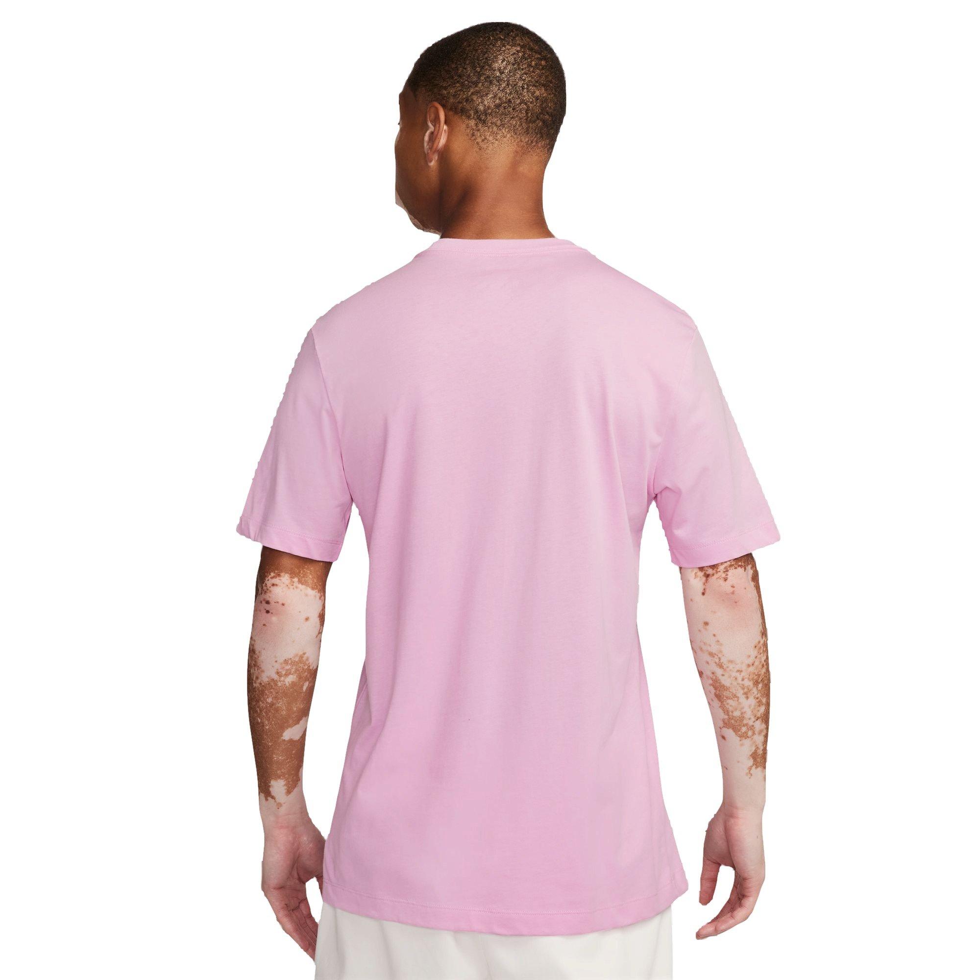 Nike Men's Sportswear Club Tee-Pink - PINK Thumbnail View 2