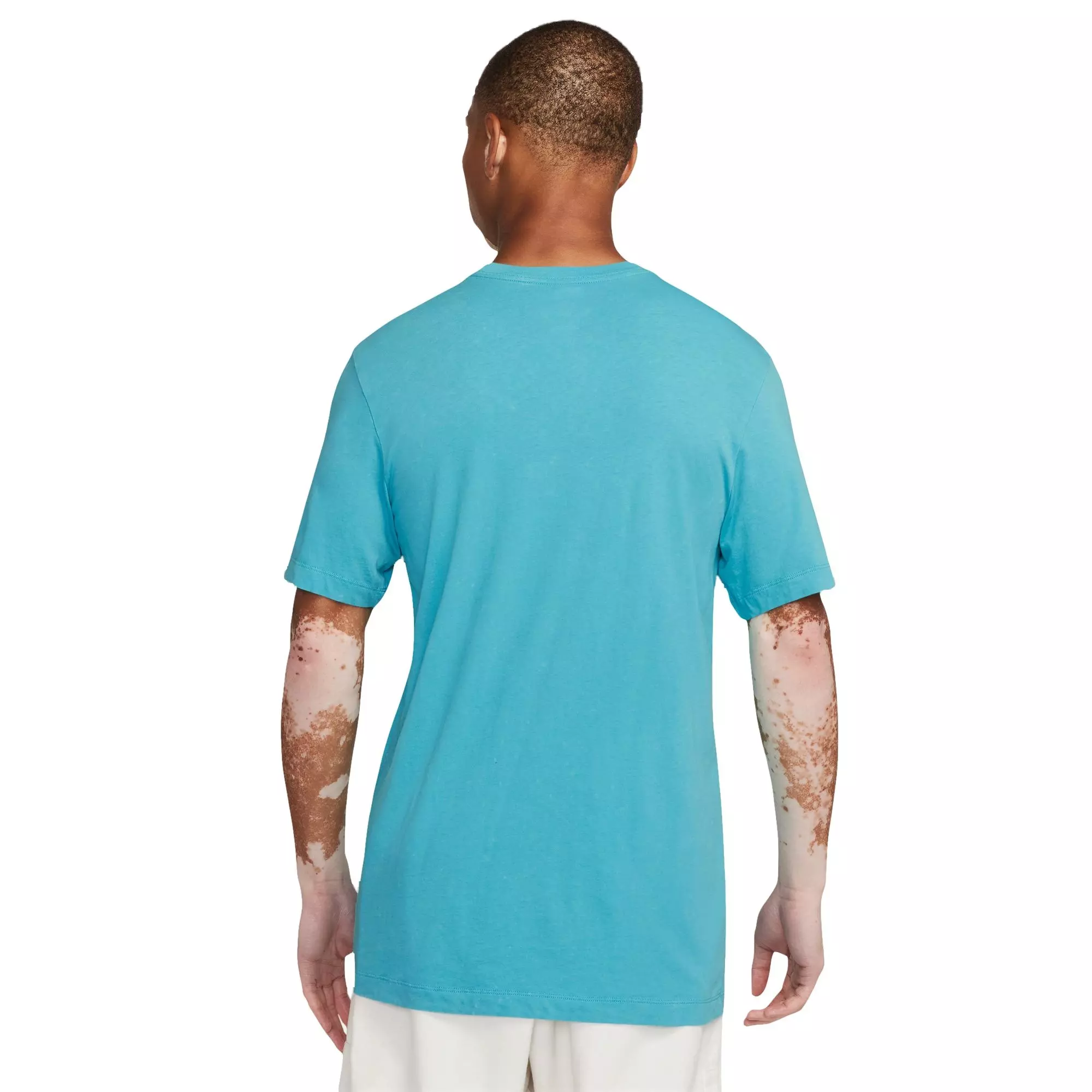 Nike Men's Sportswear Club Novelty Tee-Blue - BLUE