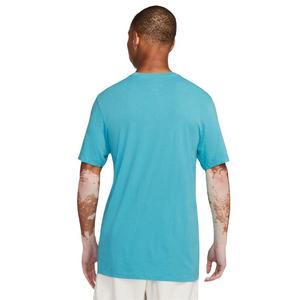 Nike Men's Sportswear Club Novelty Tee-Blue