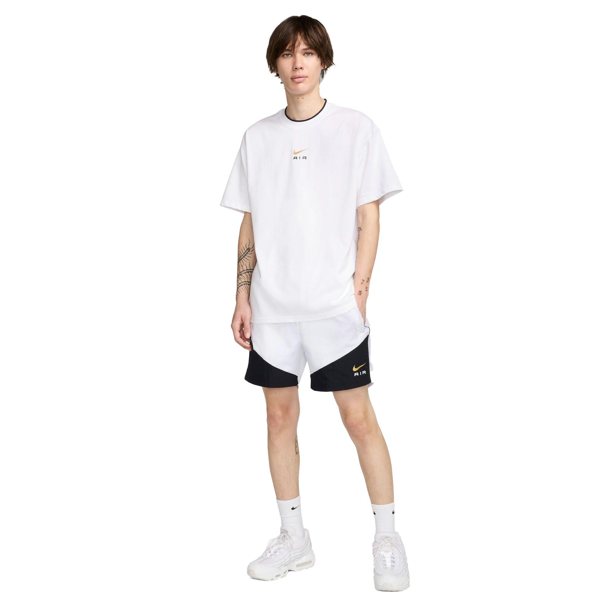 Nike Men's Air Swoosh Tee - WHITE Thumbnail View 4