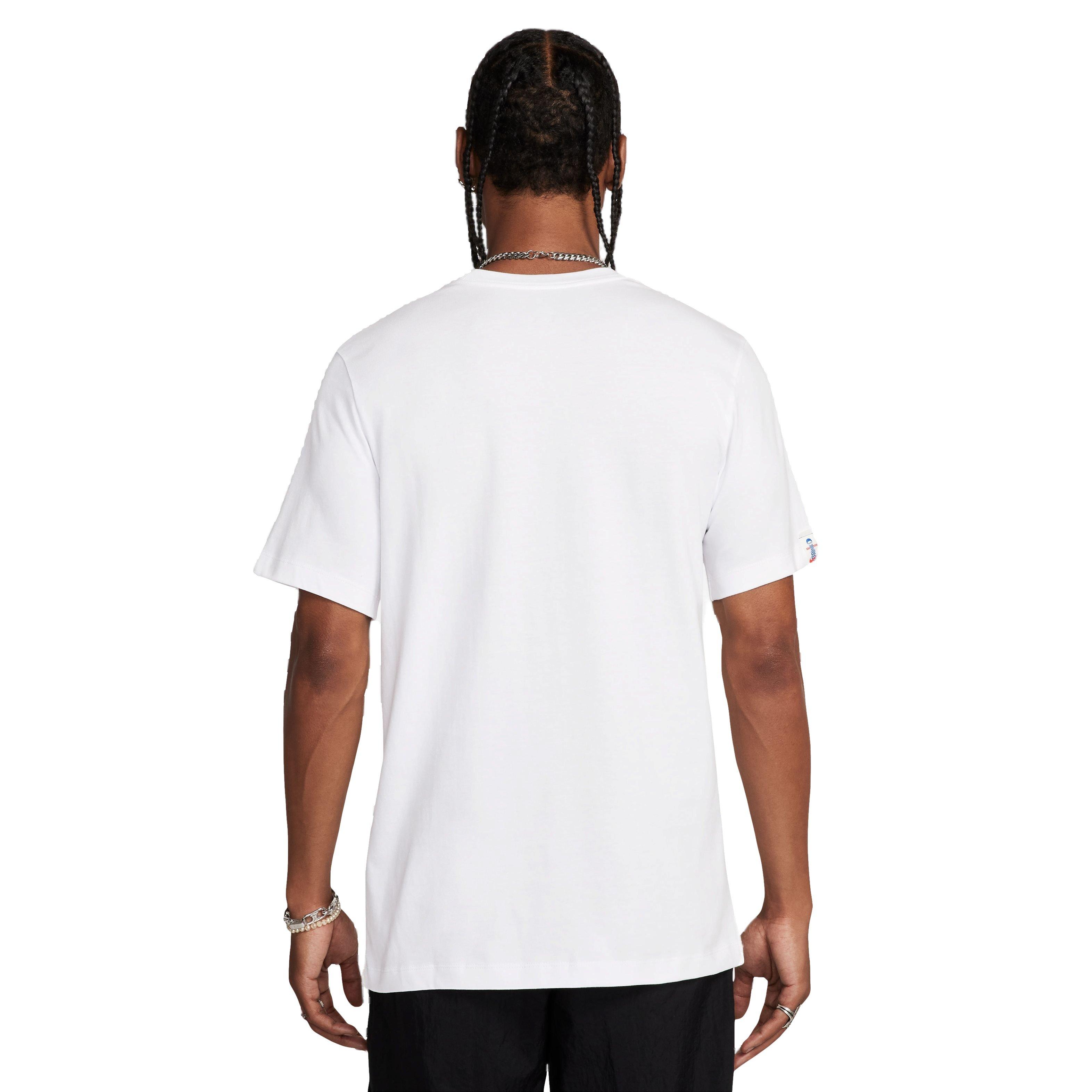 Nike Men's Sportswear Sole Food Tee-White - WHITE Thumbnail View 2