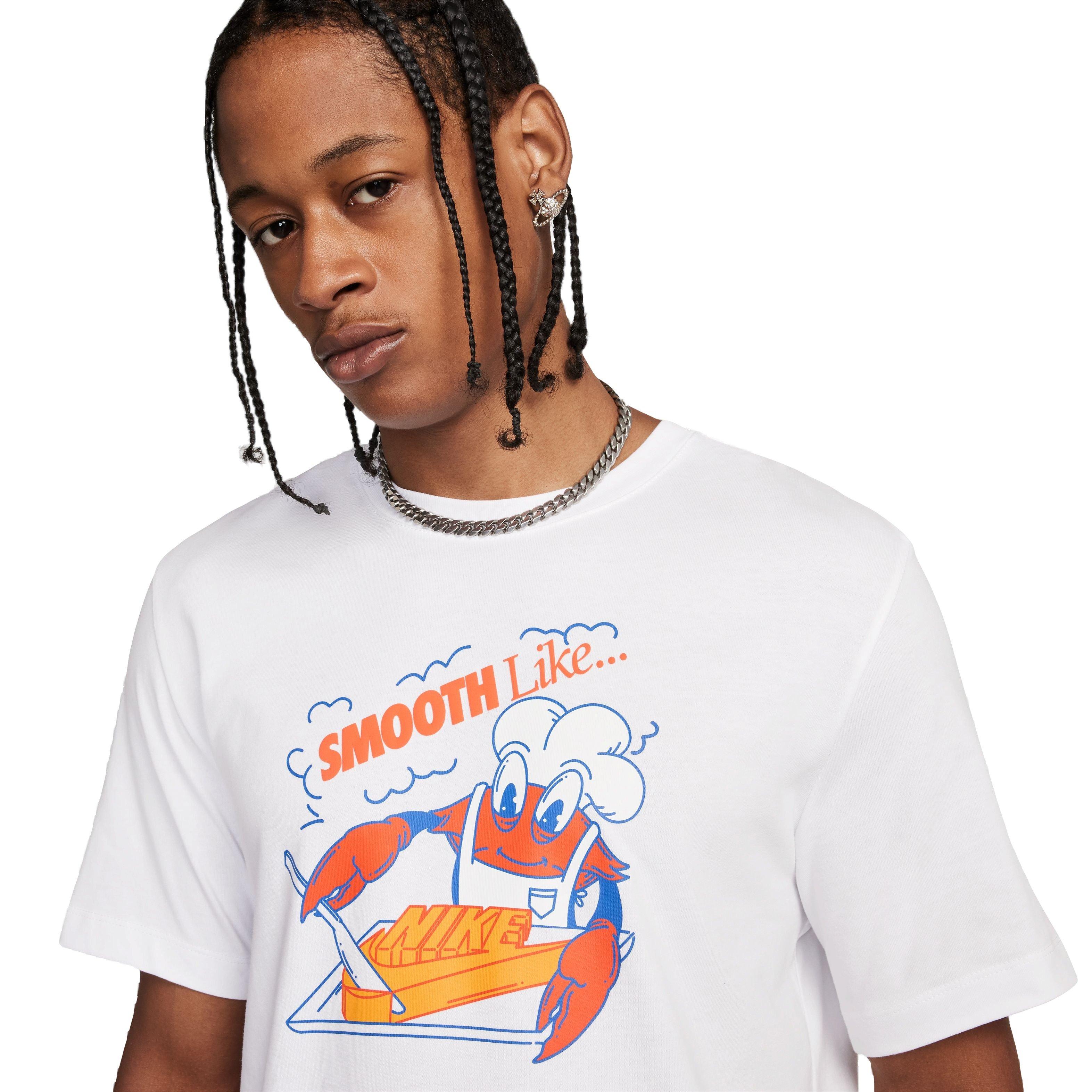 Nike Men's Sportswear Sole Food Tee-White - WHITE Thumbnail View 3