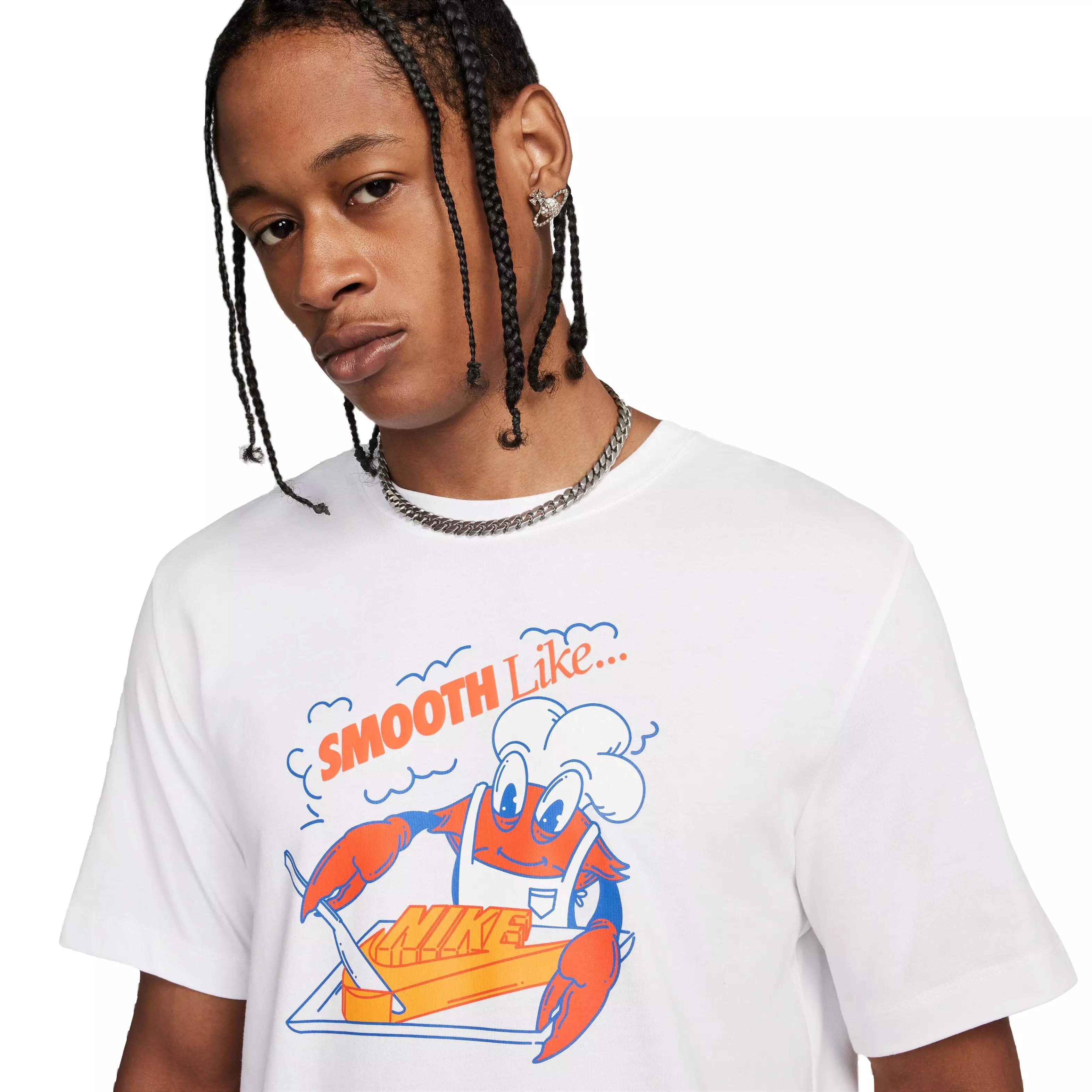 Nike Men's Sportswear Sole Food Tee-White - WHITE