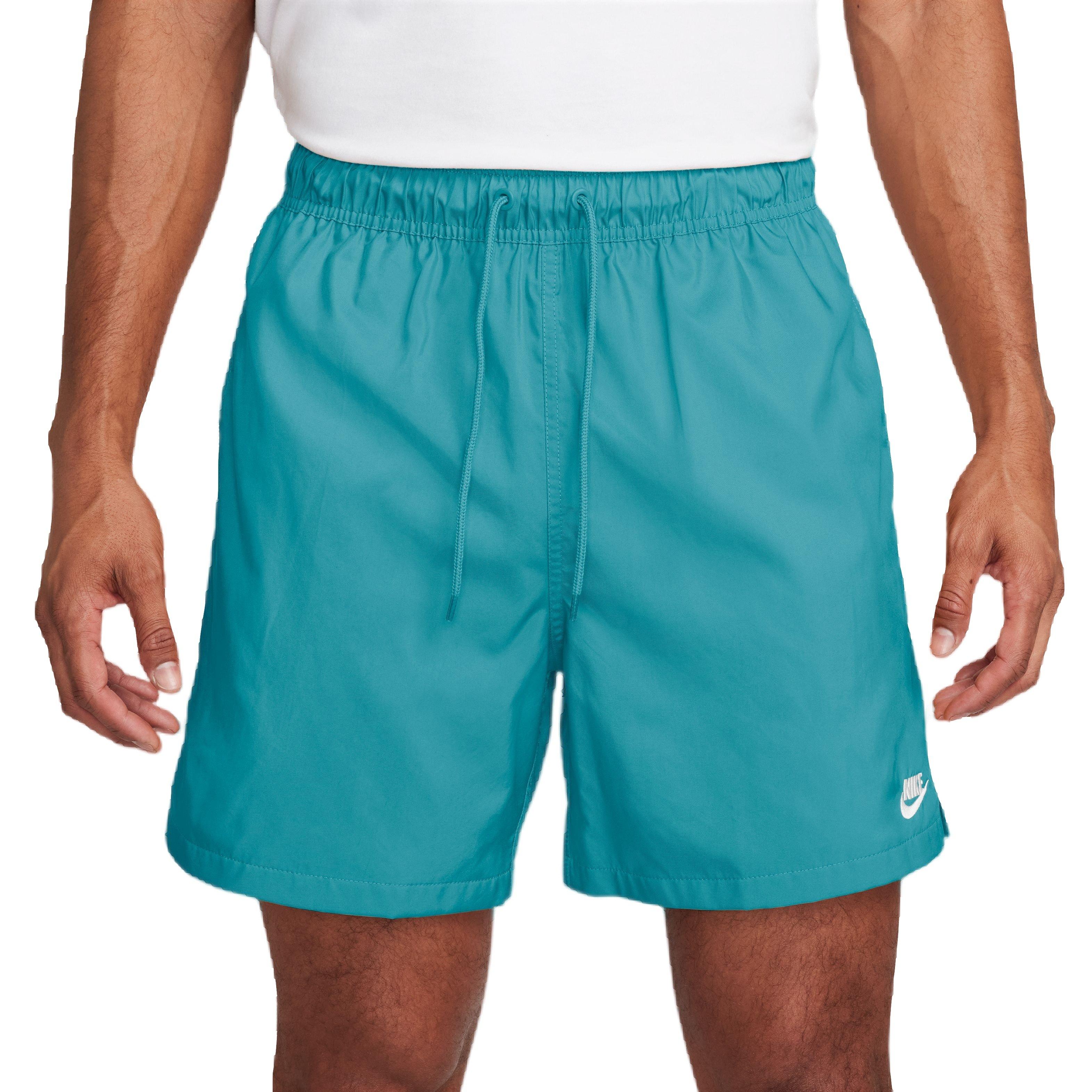 Nike Men's Club Woven Flow Shorts - Blue - BLUE Thumbnail View 1