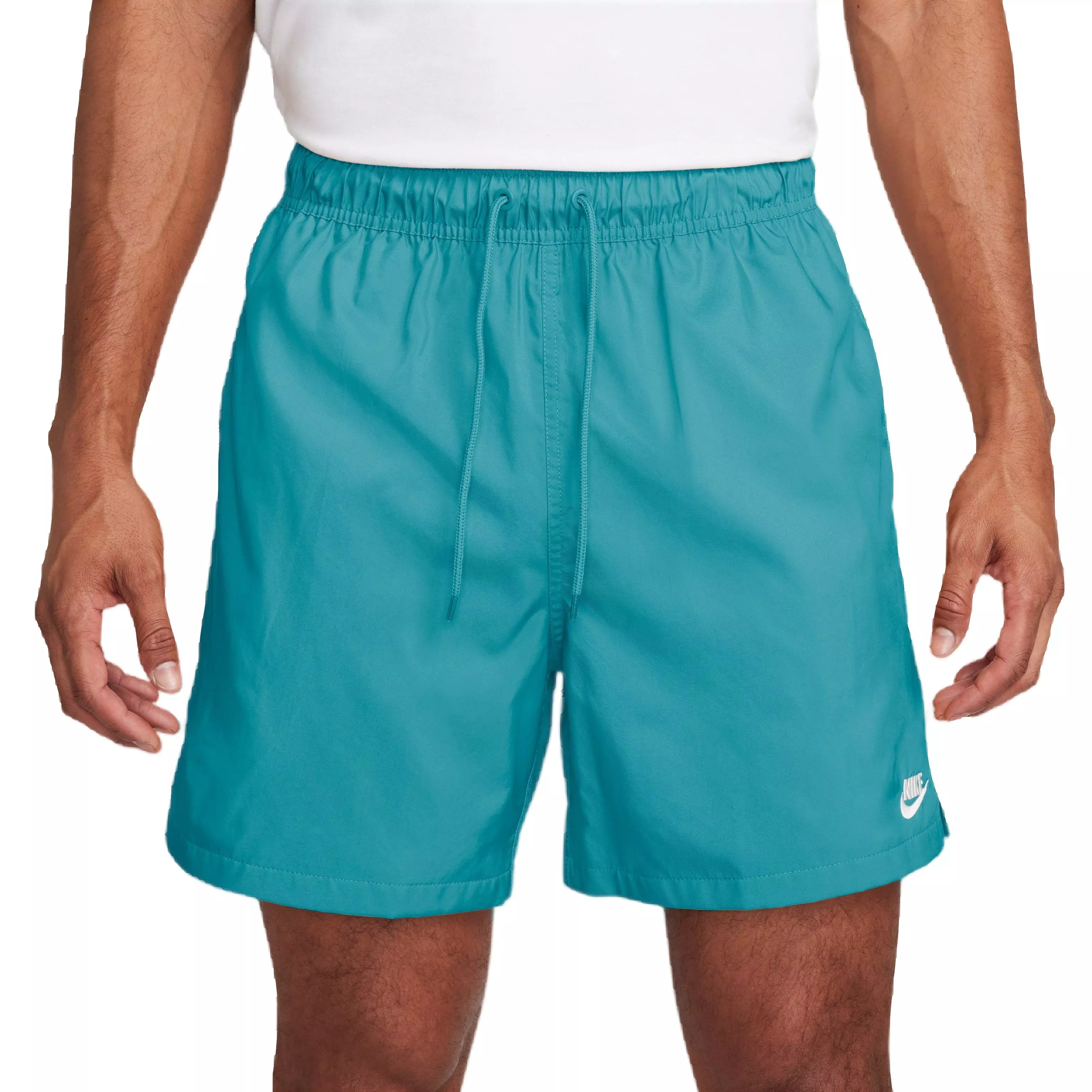 Nike Men's Club Woven Flow Shorts - Blue - BLUE