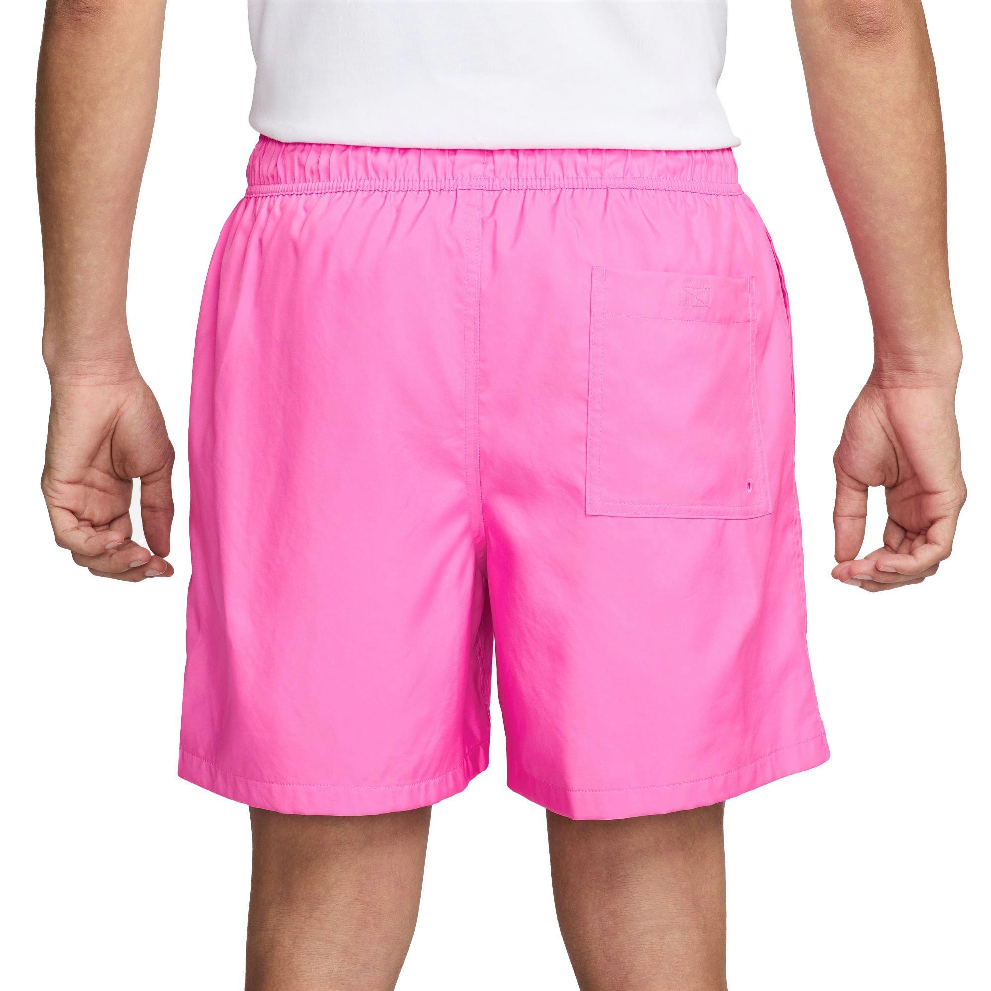 Nike Men's Club Woven Flow Shorts - PINK Thumbnail View 2