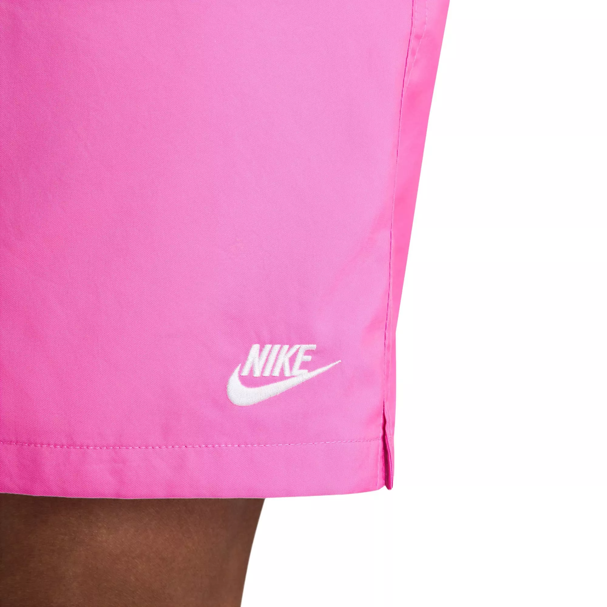 Nike Men's Club Woven Flow Shorts - Pink - PINK