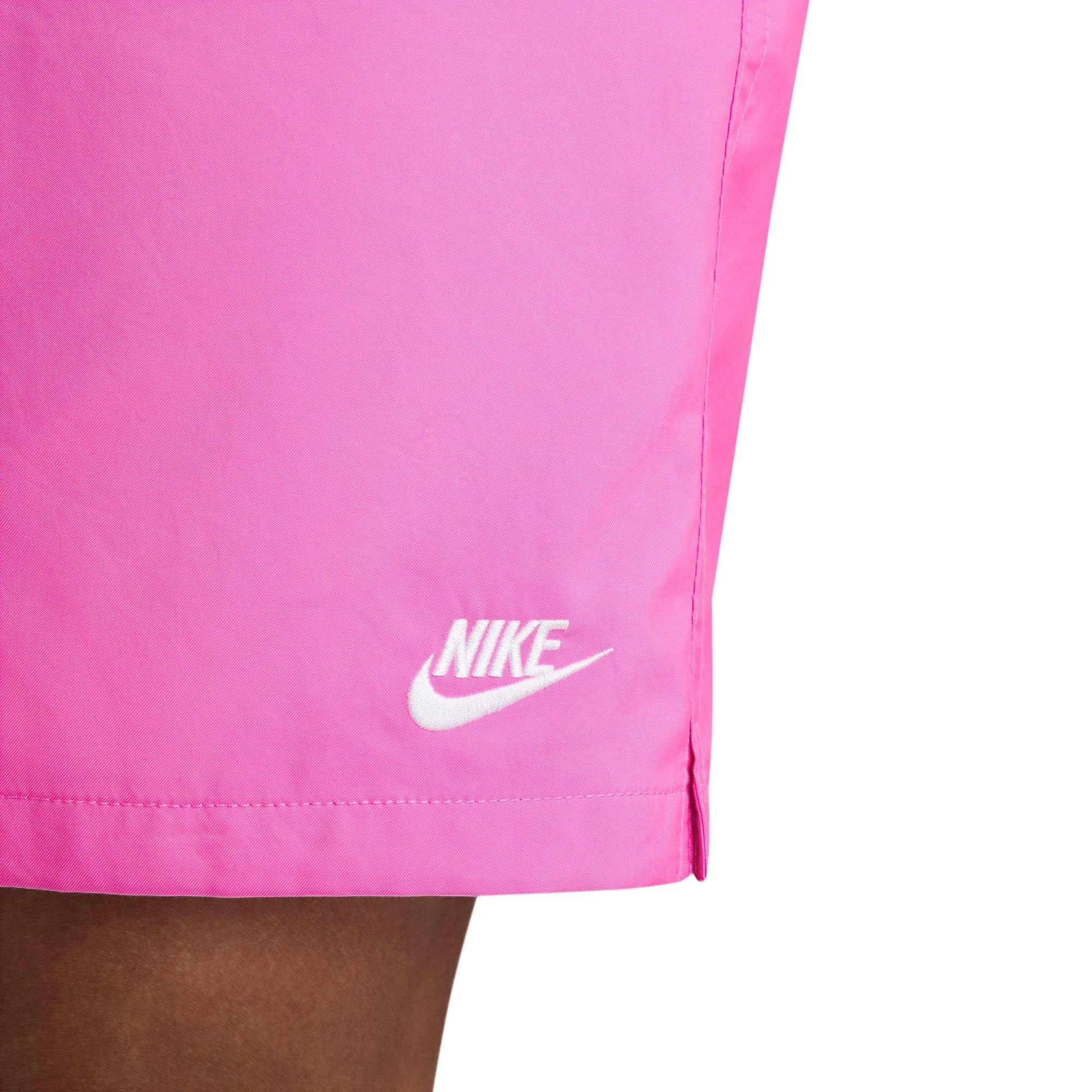Nike Men's Club Woven Flow Shorts - PINK Thumbnail View 4