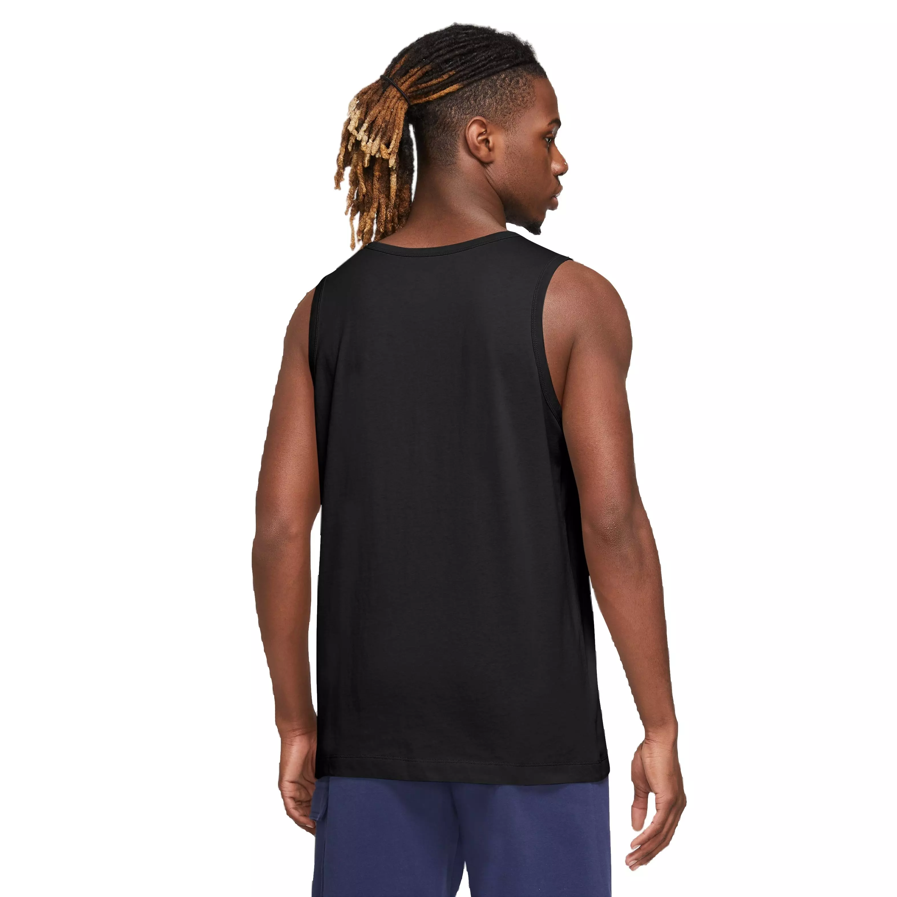 Nike Men's Sportswear Club Tank-Black - BLACK