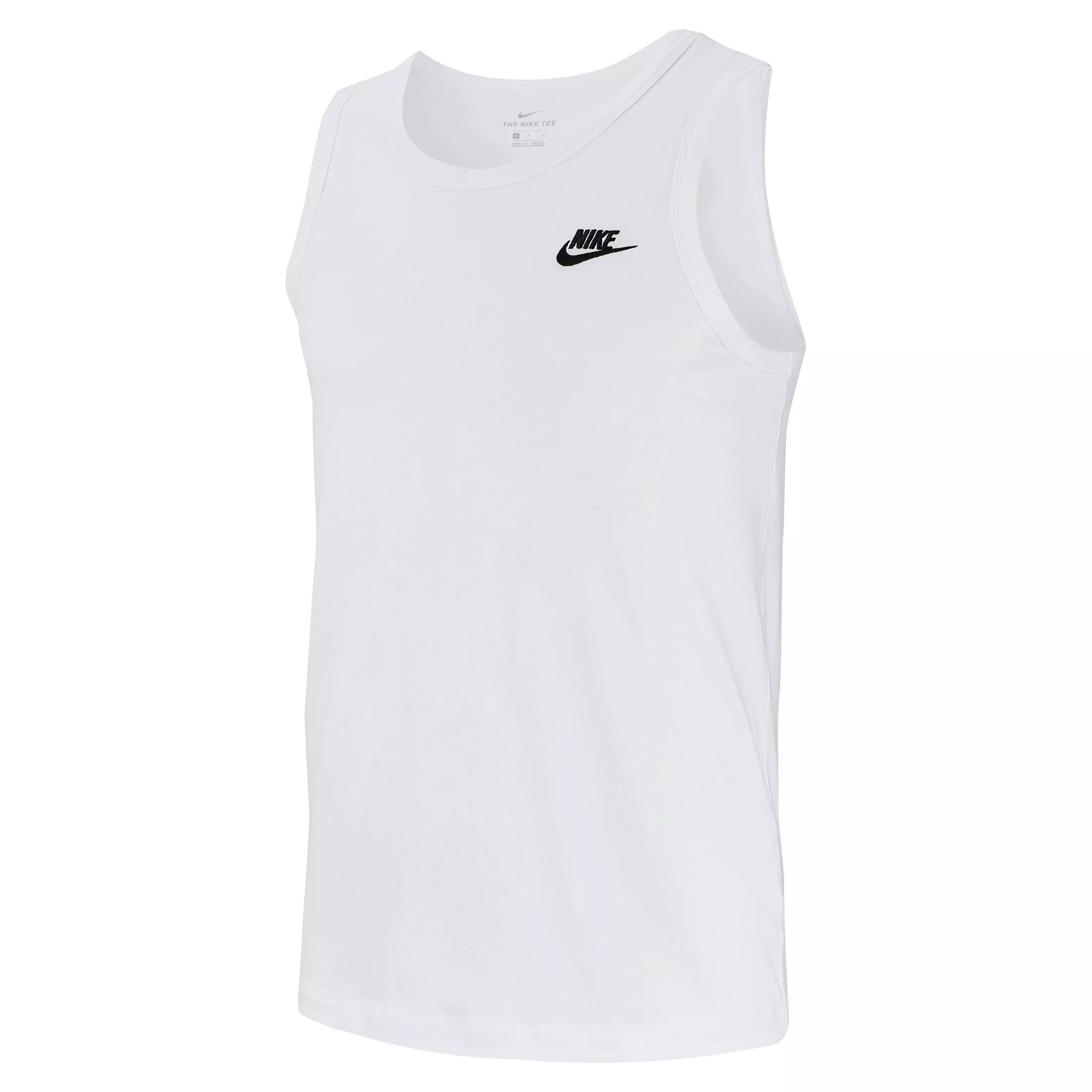 Nike Men's Sportswear Club Tank - White - WHITE