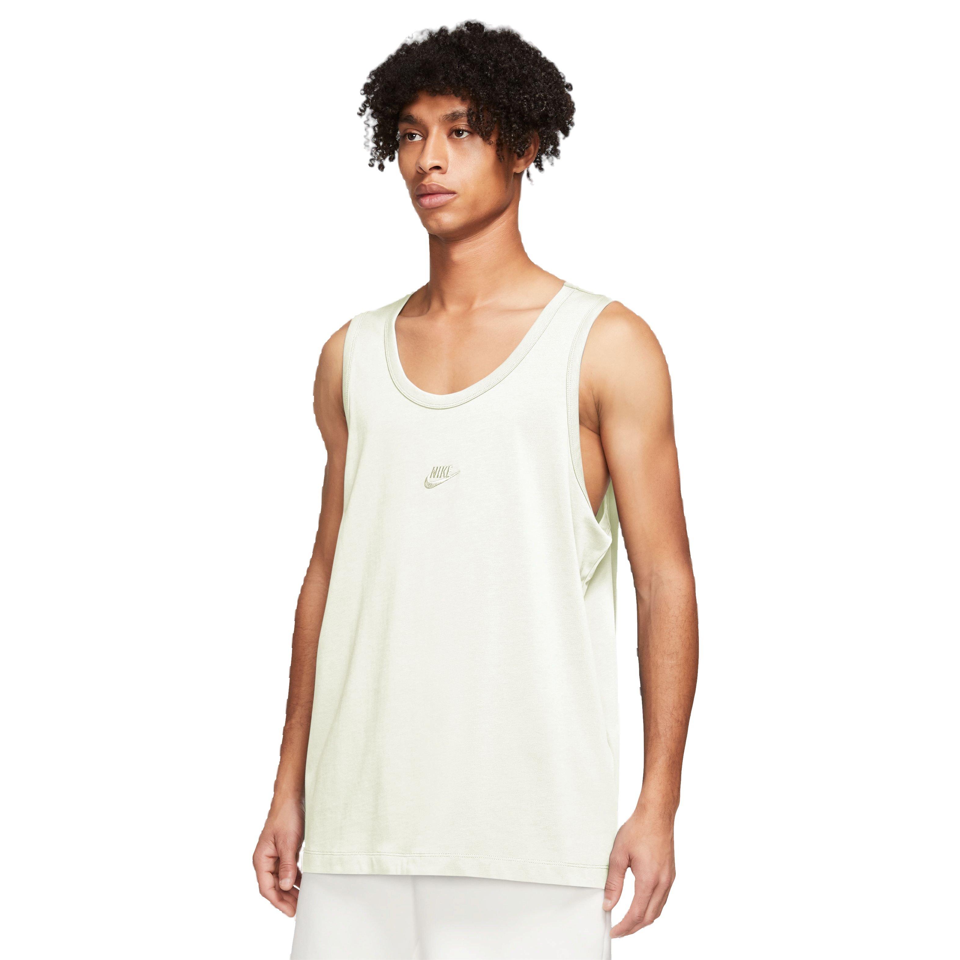 Nike Men's Sportswear Premium Essentials Tank - Sail - SAIL Thumbnail View 1