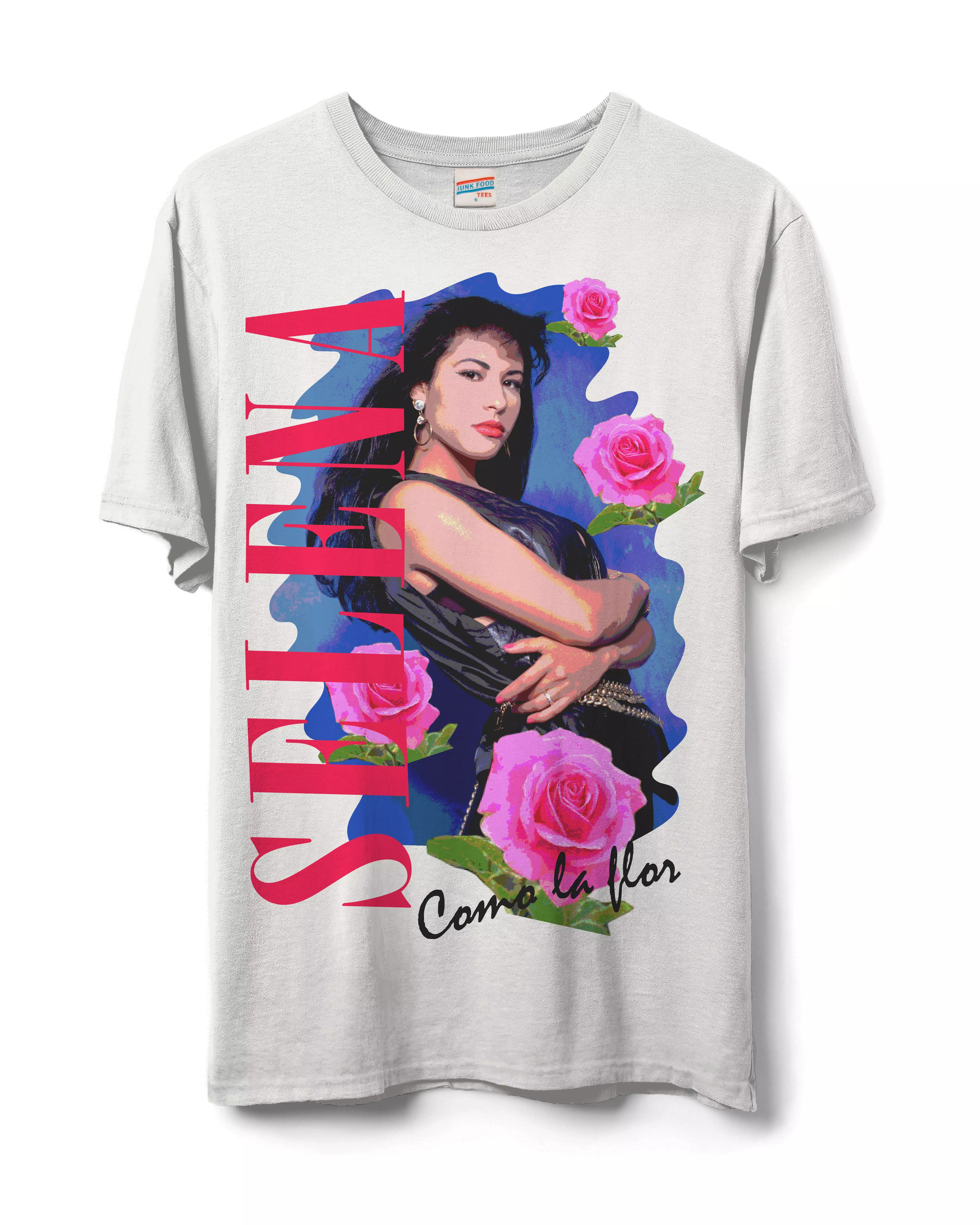 Junk Food Women's Selena Graphic Tee - WHITE