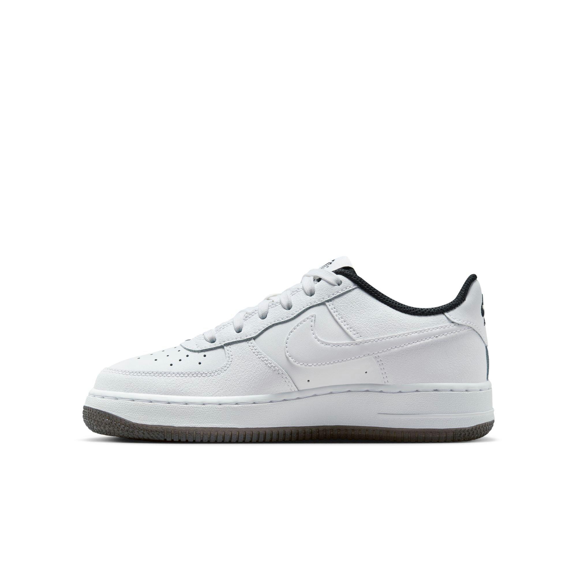 Nike Air Force 1 LV8 2 Grade School Boys' White/Black Shoe