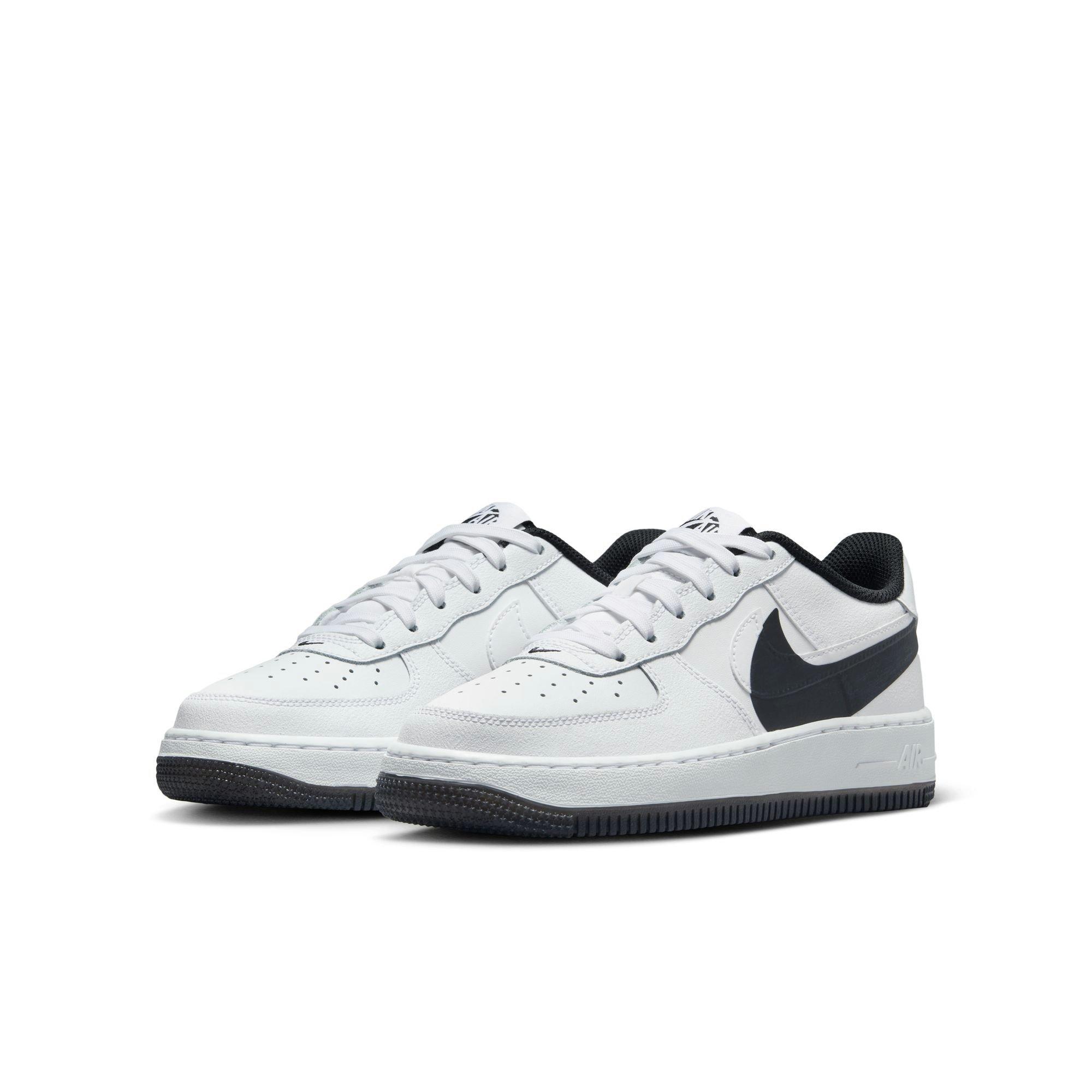 Nike Air Force 1 LV8 2 Grade School Boys' White/Black Shoe