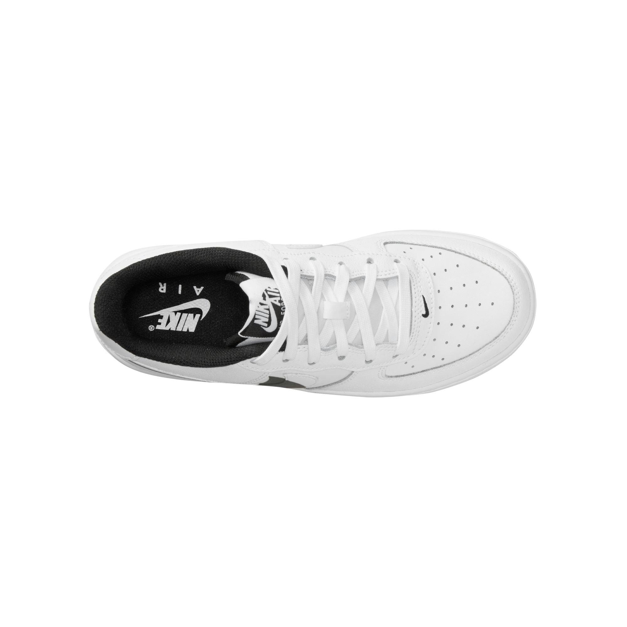Nike Air Force 1 LV8 2 Grade School Boys' White/Black Shoe