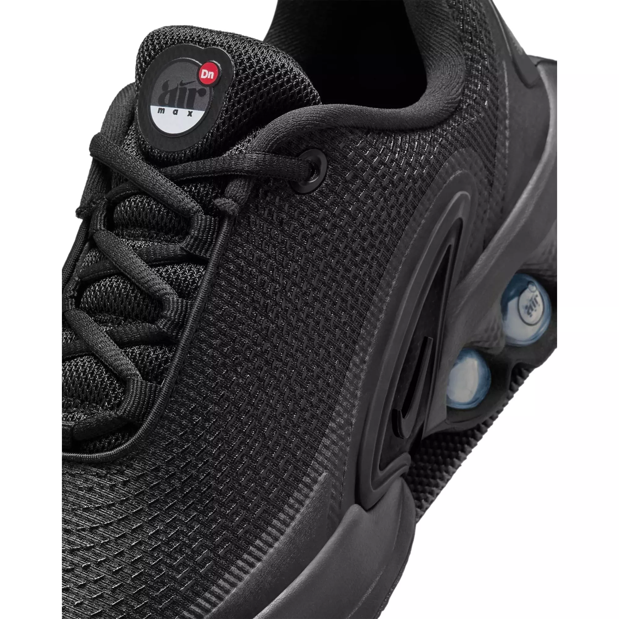 Nike Air Max Dn "Black/Metallic Dark Grey" Grade School Boys' Shoe - BLACK/GREY