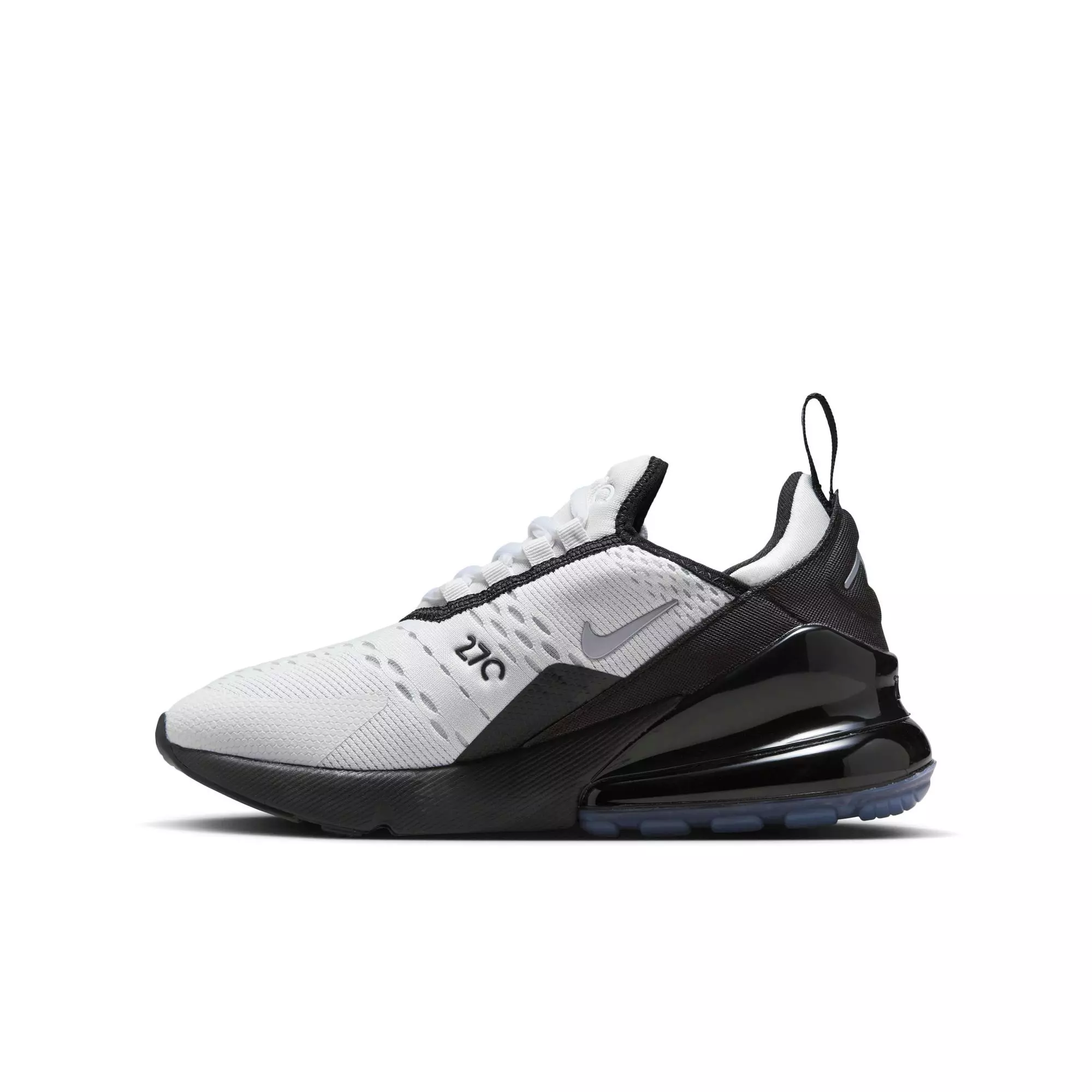 Nike Air Max 270 "Photon Dust/MTLC Cool Grey/Black" Grade School Boys' Shoe - GREY/BLACK/WHITE