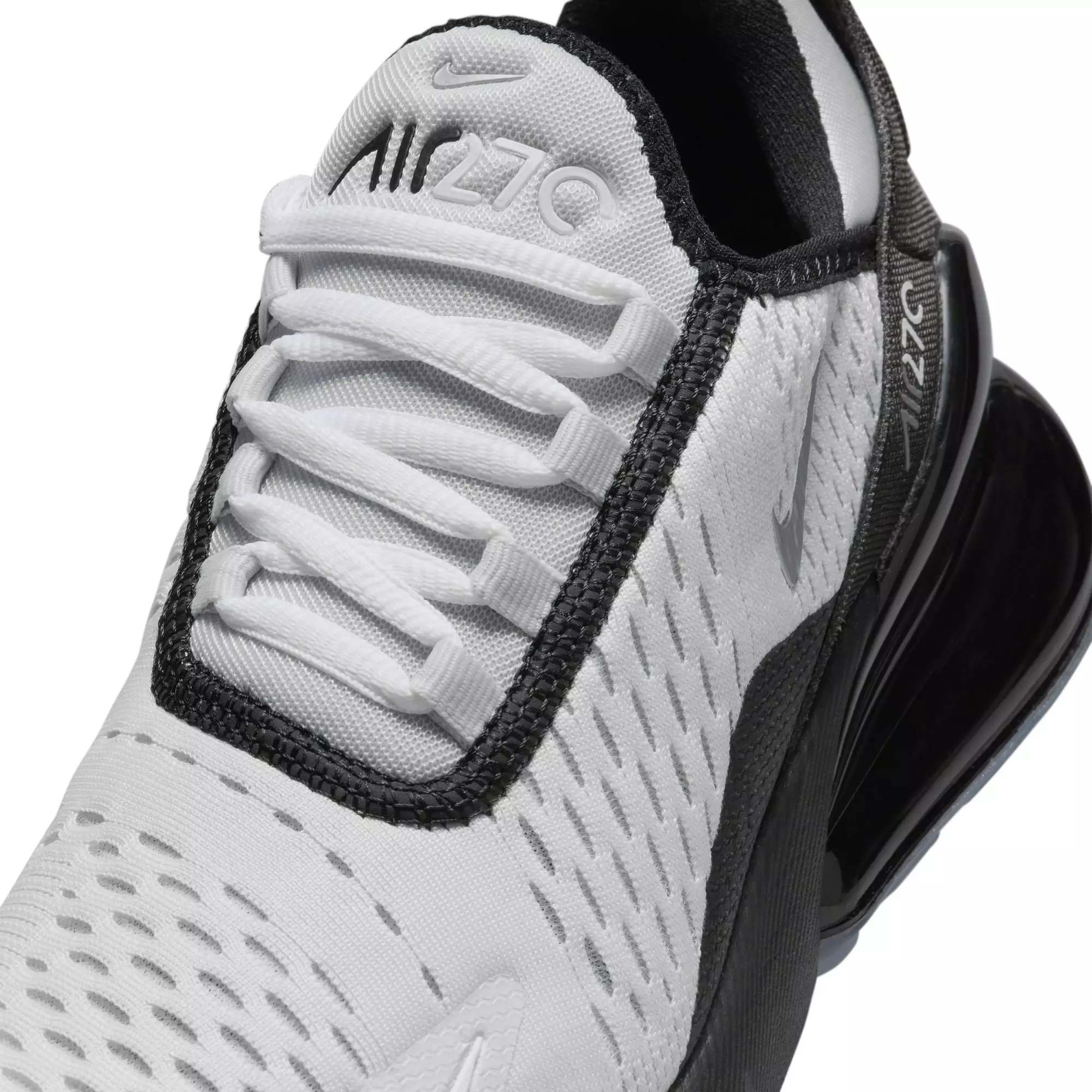 Nike Air Max 270 "Photon Dust/MTLC Cool Grey/Black" Grade School Boys' Shoe - GREY/BLACK/WHITE