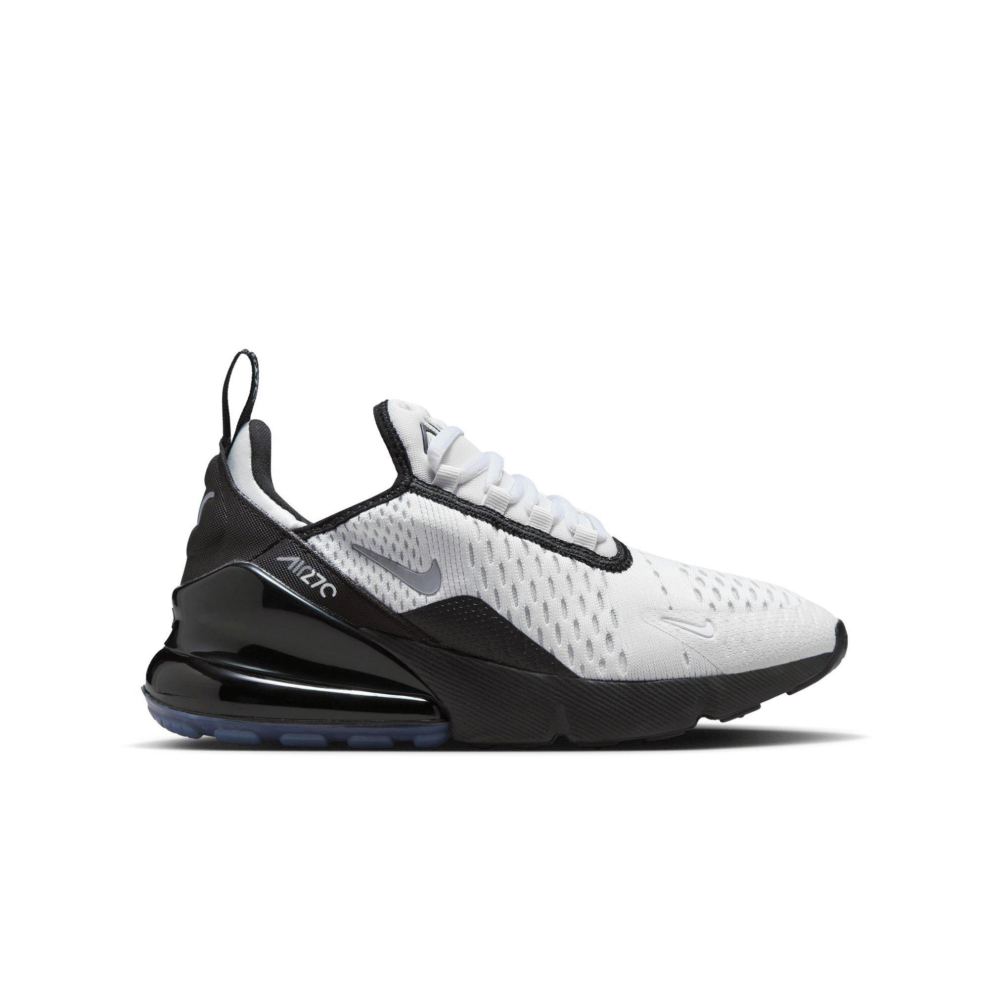 Nike Air Max 270 "Photon Dust/MTLC Cool Grey/Black" Grade School Boys' Shoe - GREY/BLACK/WHITE Thumbnail View 1