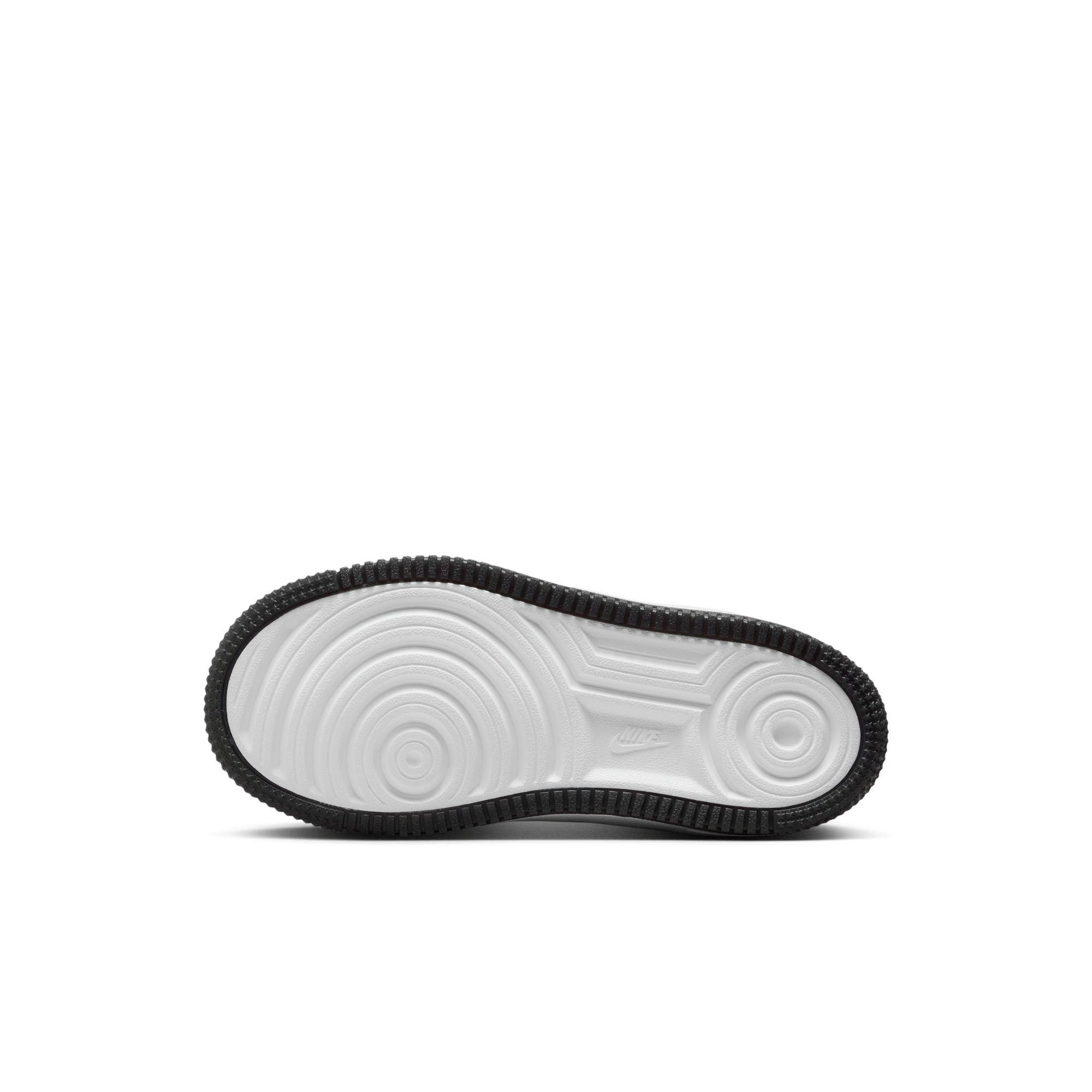 Nike Air Force 1 Low EasyOn "White/Black" Preschool Boys' Shoe - WHITE/BLACK Thumbnail View 9