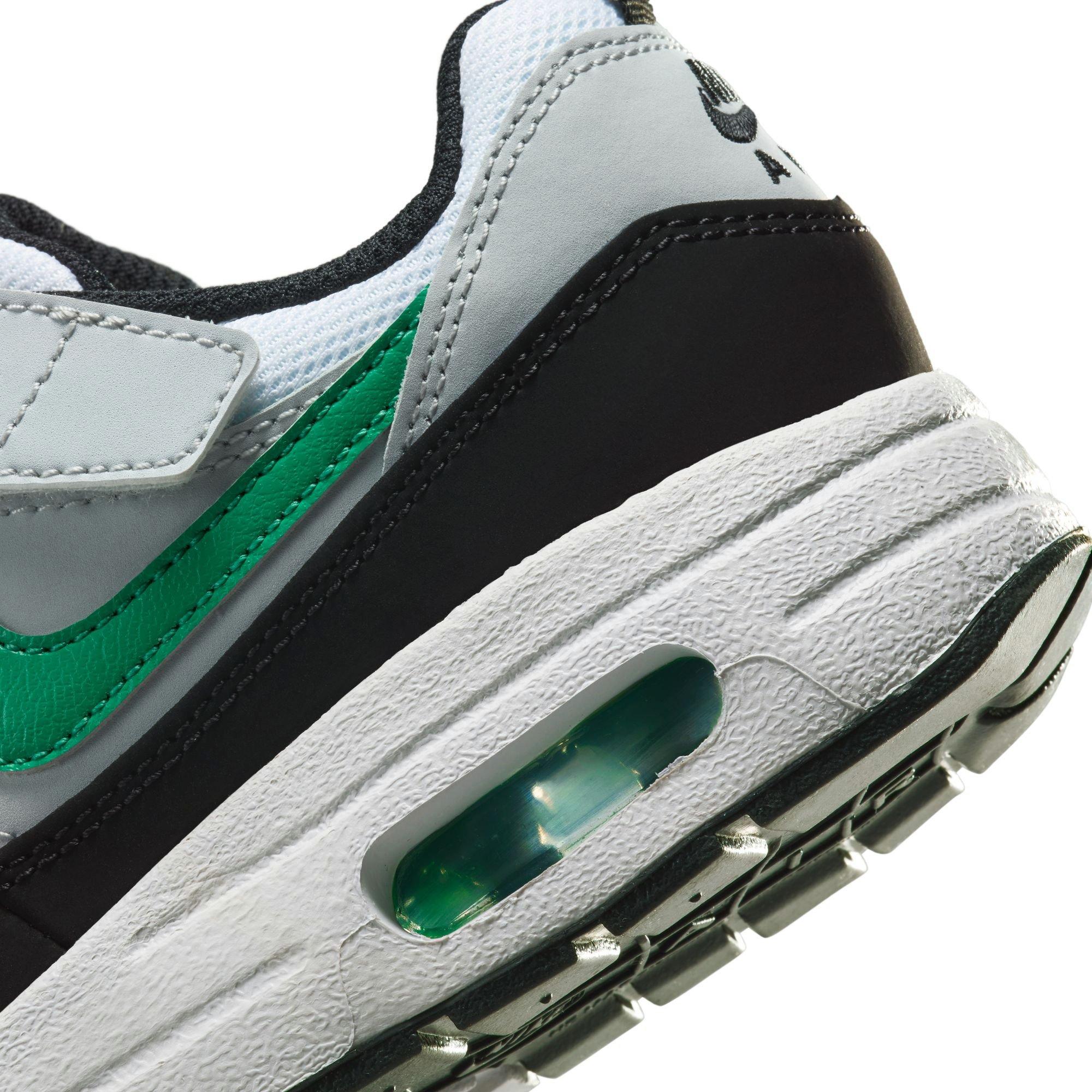 Nike Air Max 1 EasyOn Preschool Boys' White/Stadium Green/Pure Platinum/Black Shoe