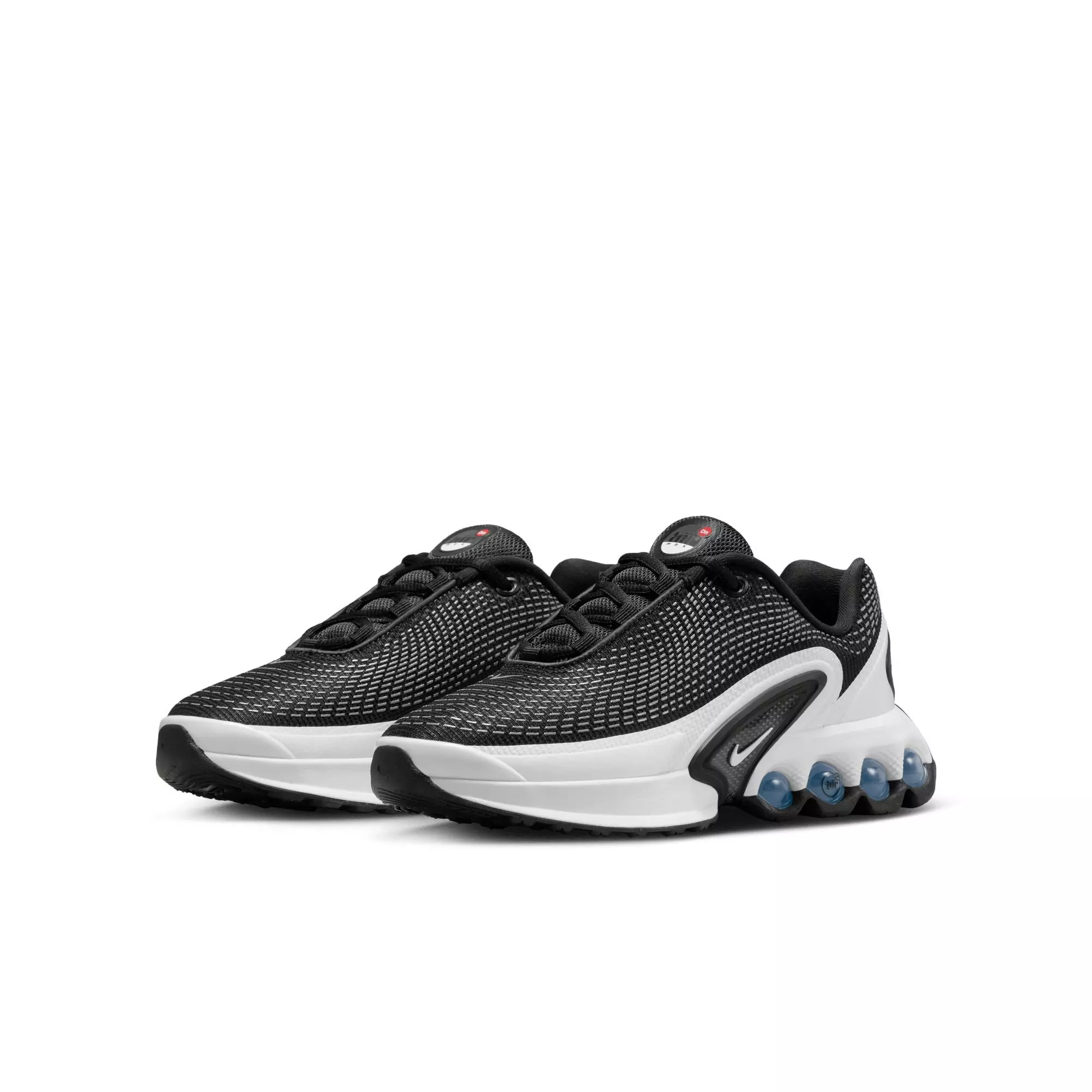 Nike Air Max Dn "Black/White' Grade School Kids' Shoe - BLACK/WHITE/COOL GREY