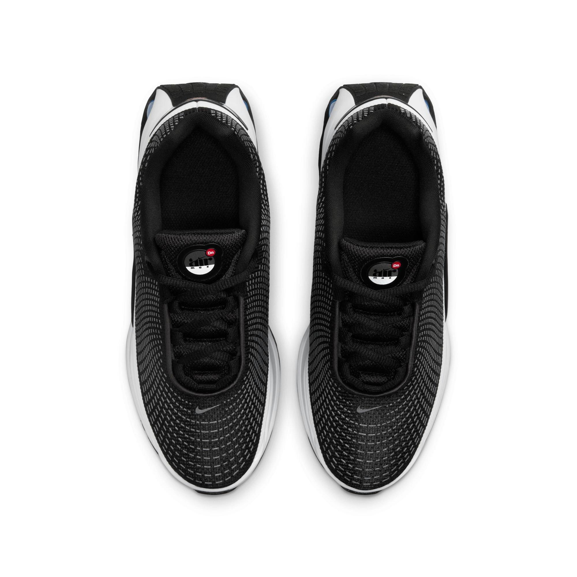Nike Air Max Dn "Black/White' Grade School Kids' Shoe - BLACK/WHITE/COOL GREY Thumbnail View 9