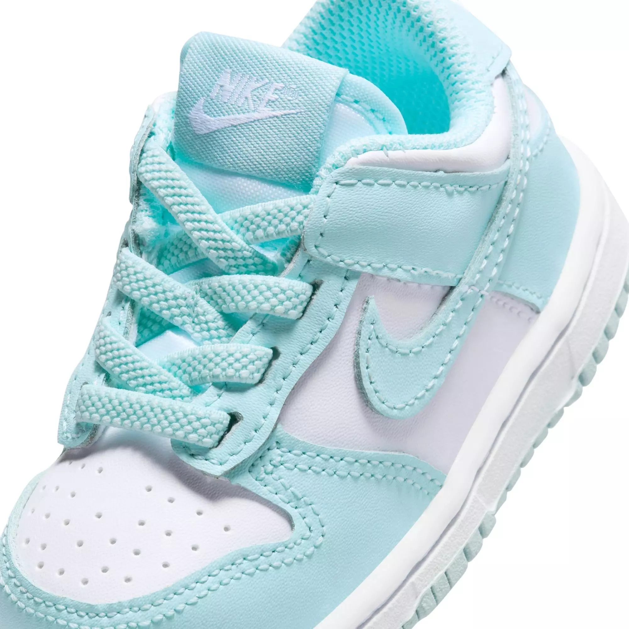 Nike Dunk Low "Glacier Blue" Toddler Kids' Shoe - BLUE/WHITE