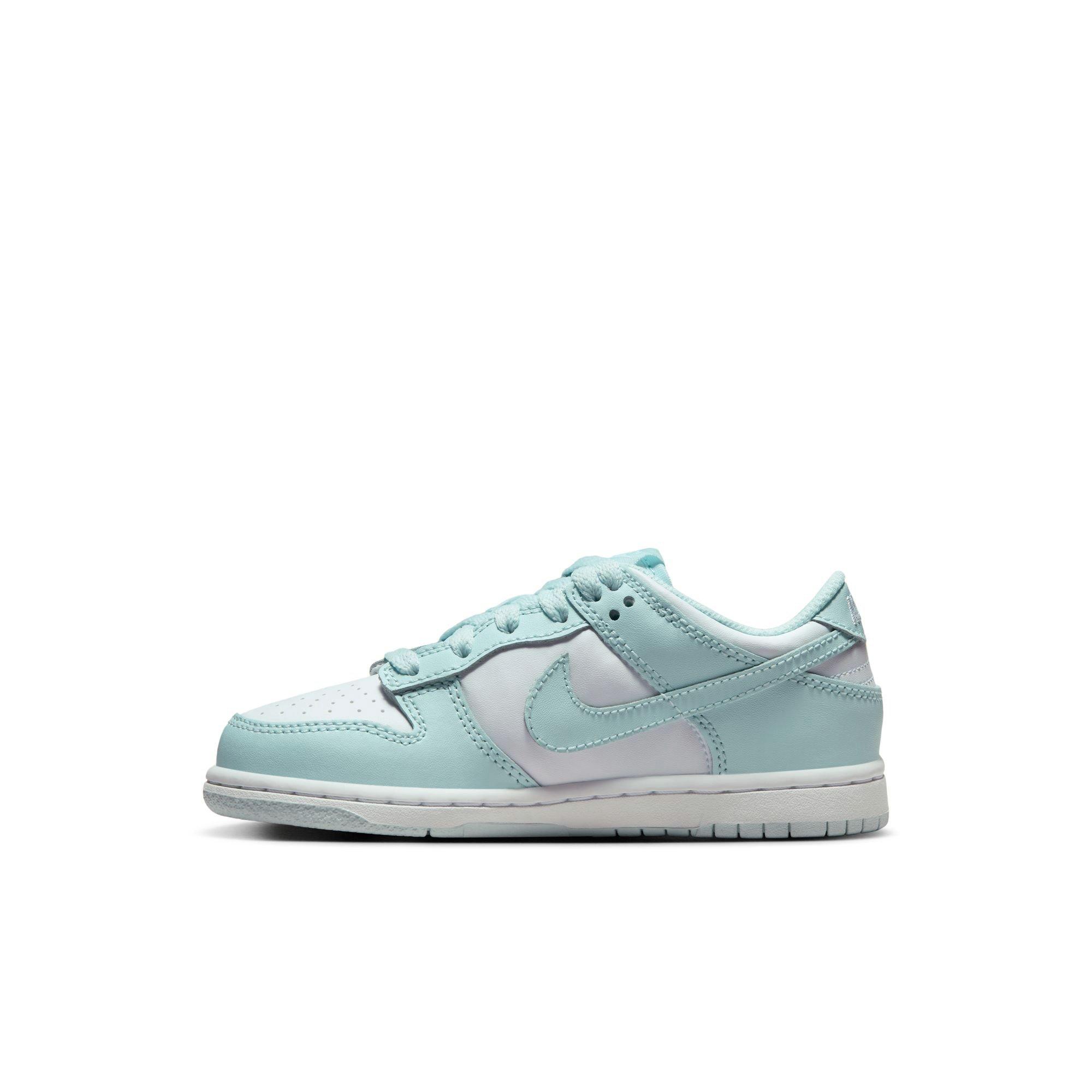 Nike Dunk Low "Glacier Blue" Preschool Kids' Shoe - Glacier Blue Thumbnail View 4