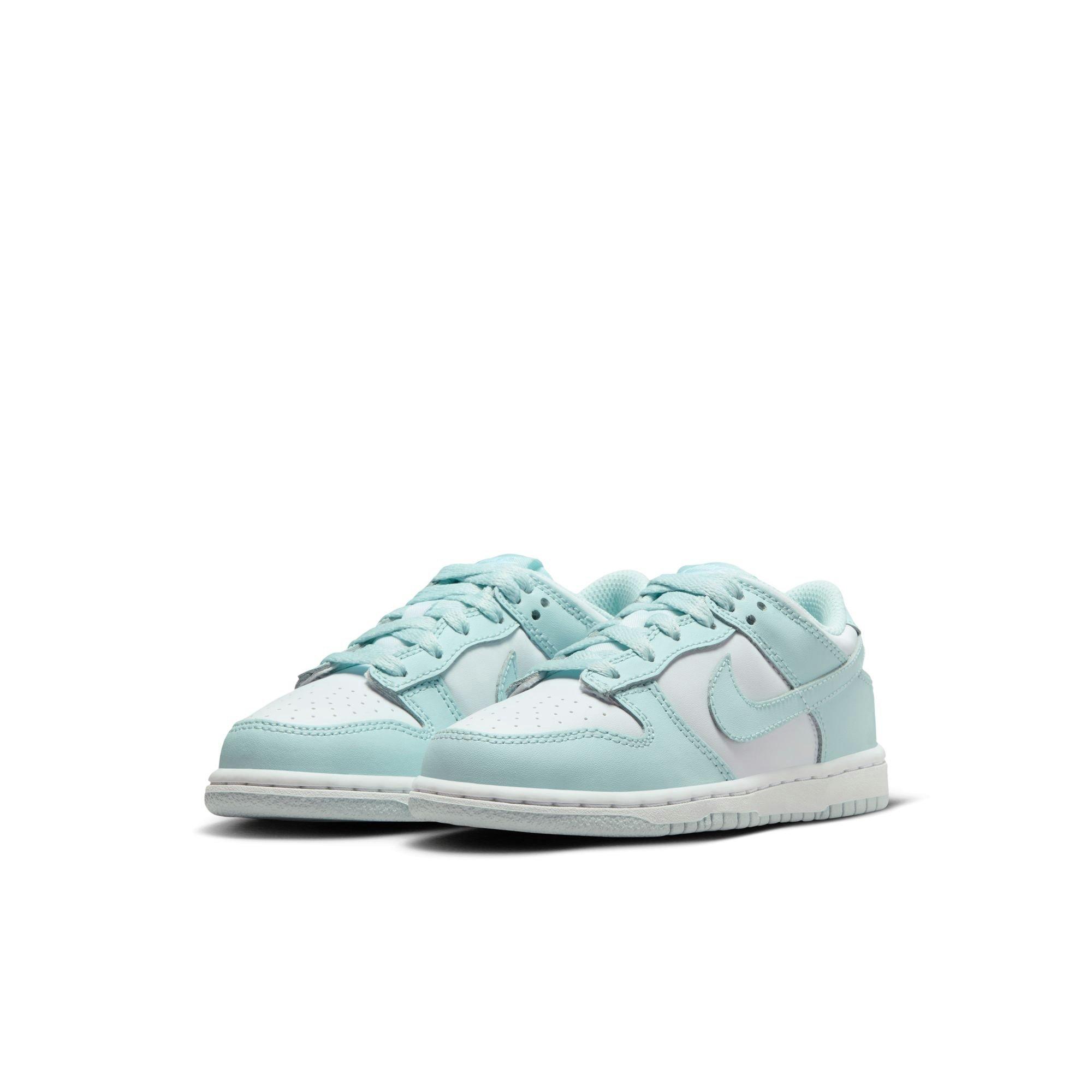 Nike Dunk Low "Glacier Blue" Preschool Kids' Shoe - Glacier Blue Thumbnail View 5
