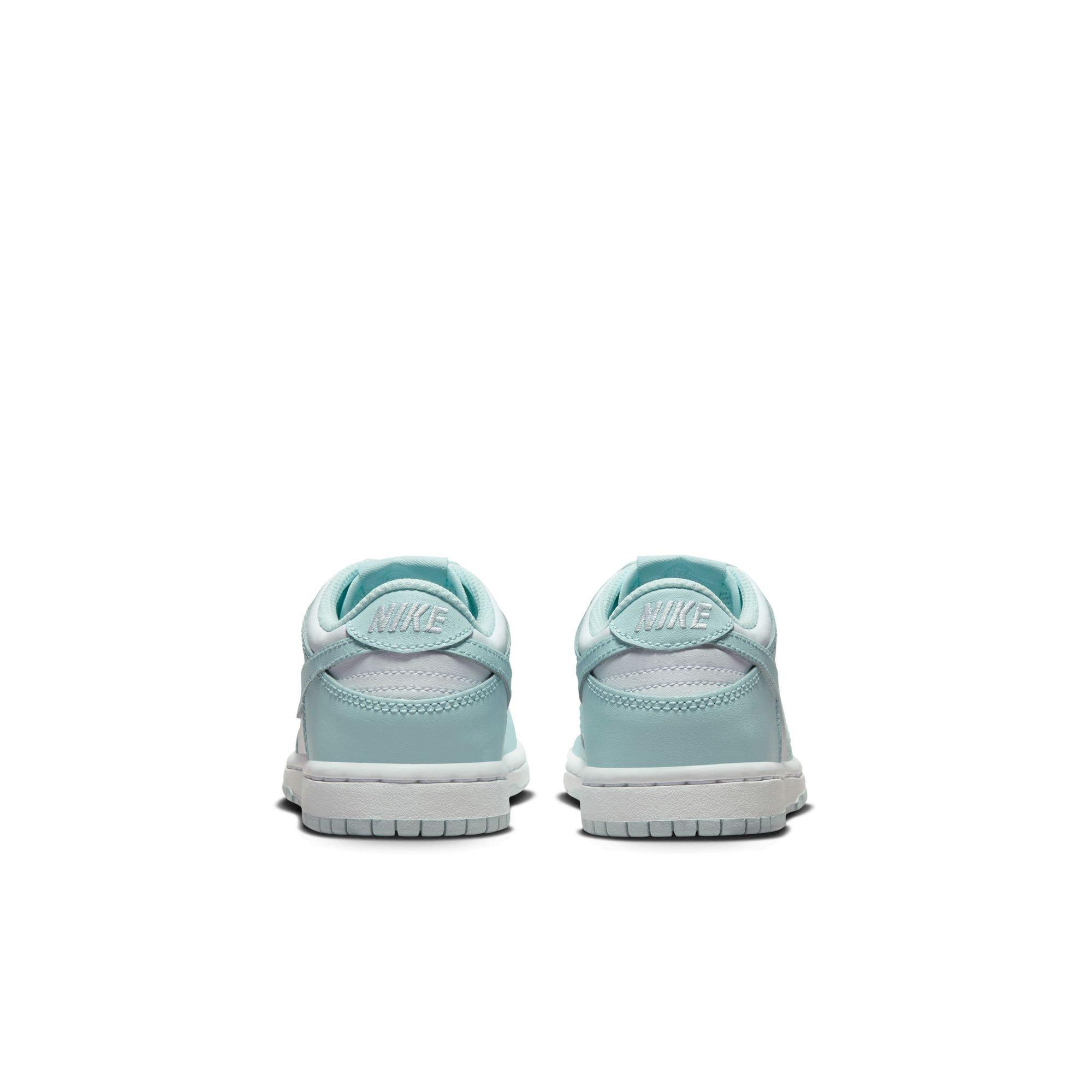 Nike Dunk Low "Glacier Blue" Preschool Kids' Shoe - Glacier Blue Thumbnail View 6