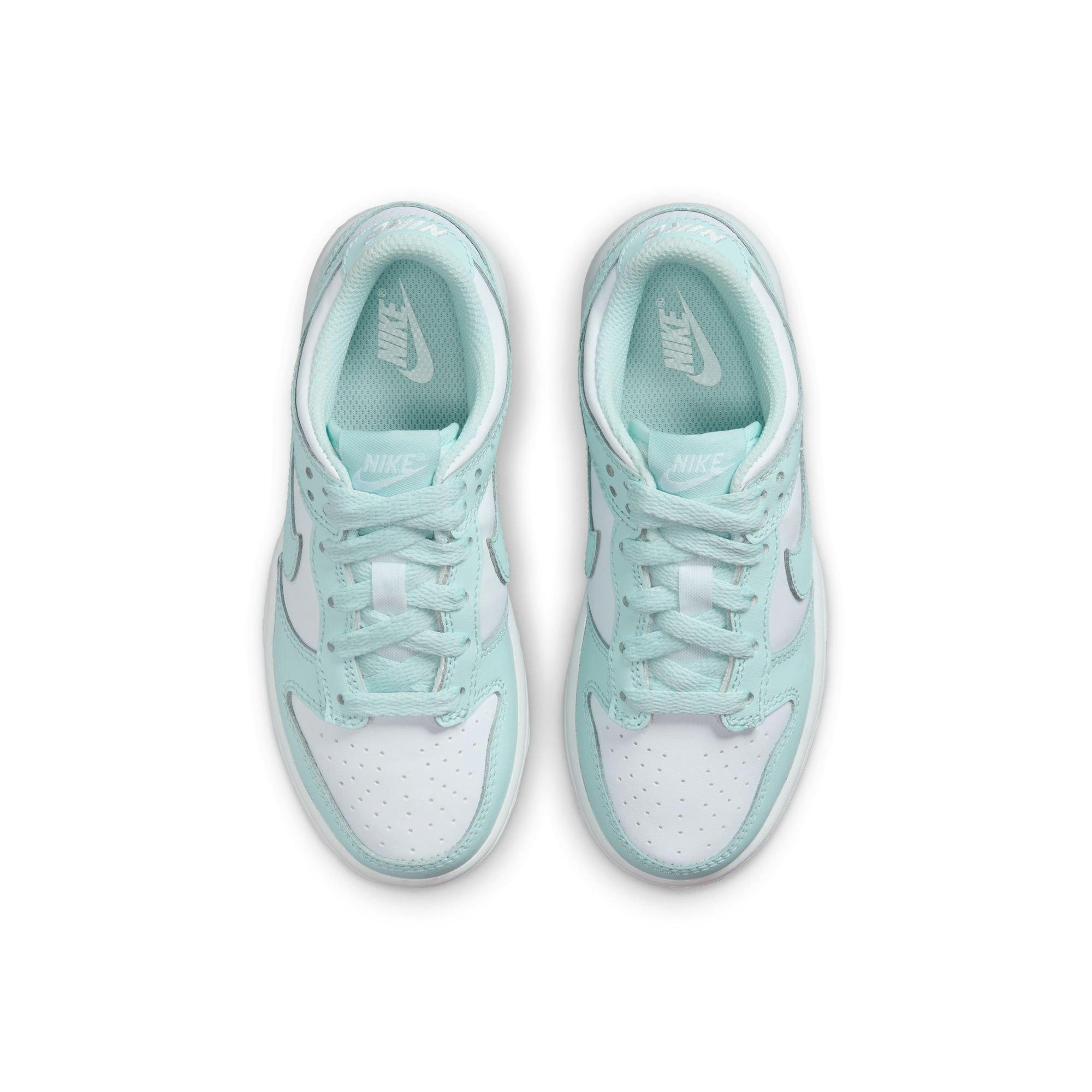 Nike Dunk Low "Glacier Blue" Preschool Kids' Shoe - Glacier Blue Thumbnail View 7