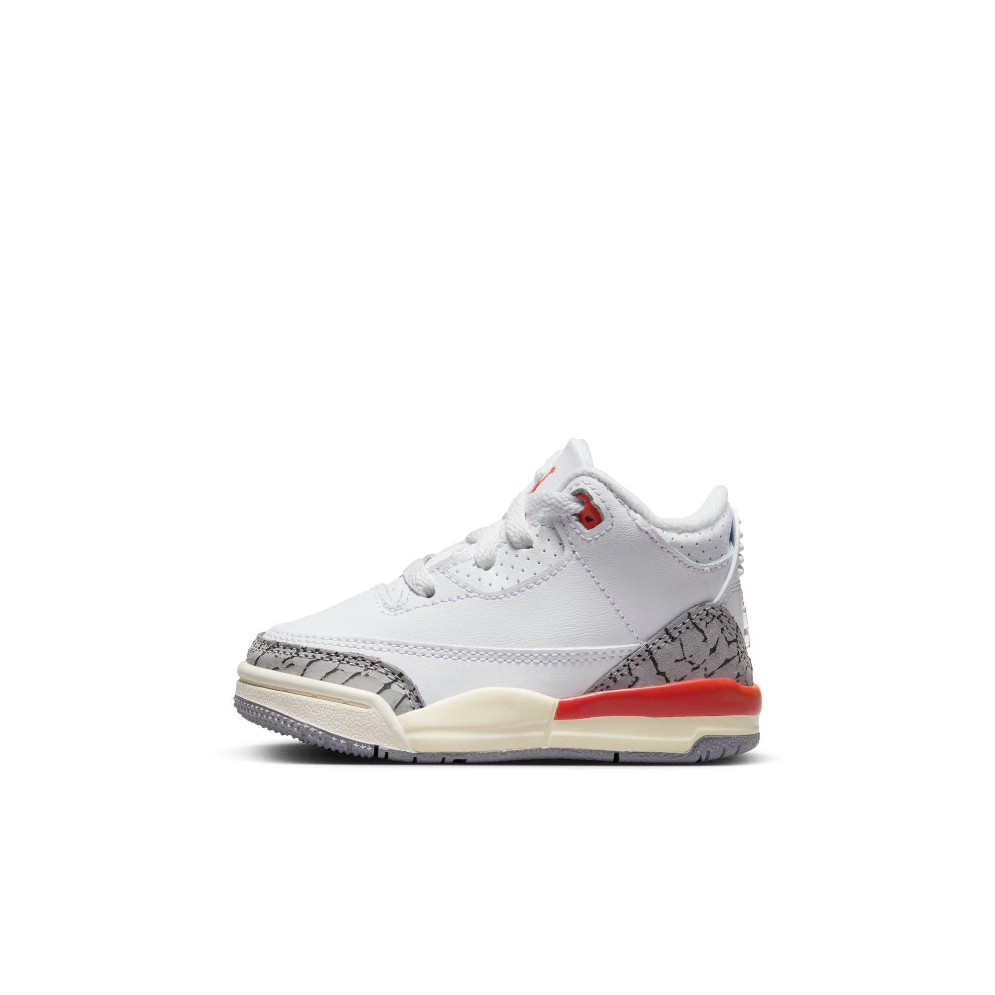 Jordan 3 Retro Toddler Girls' “Georgia Peach” Shoe