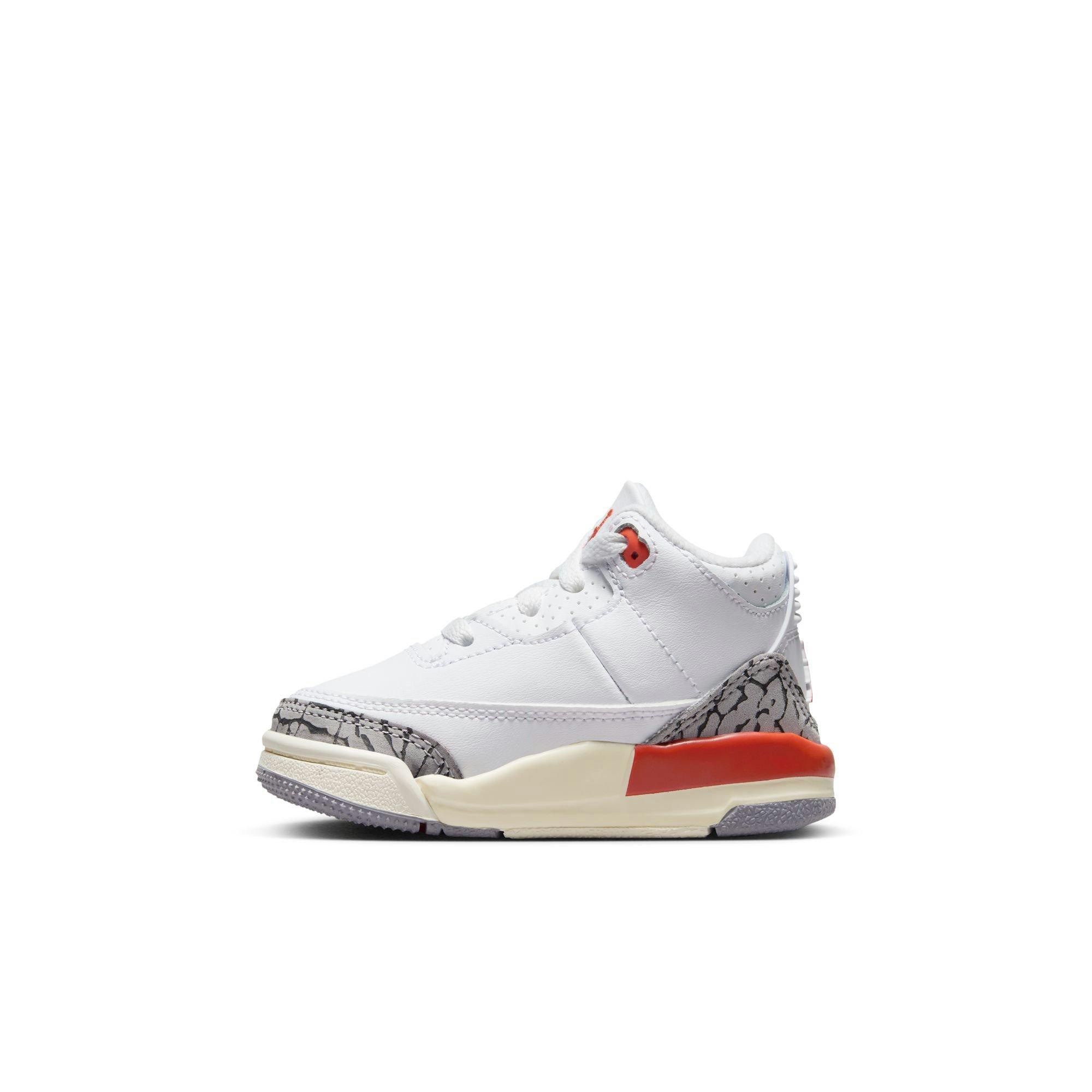 Jordan 3 Retro Toddler Girls' “Georgia Peach” Shoe