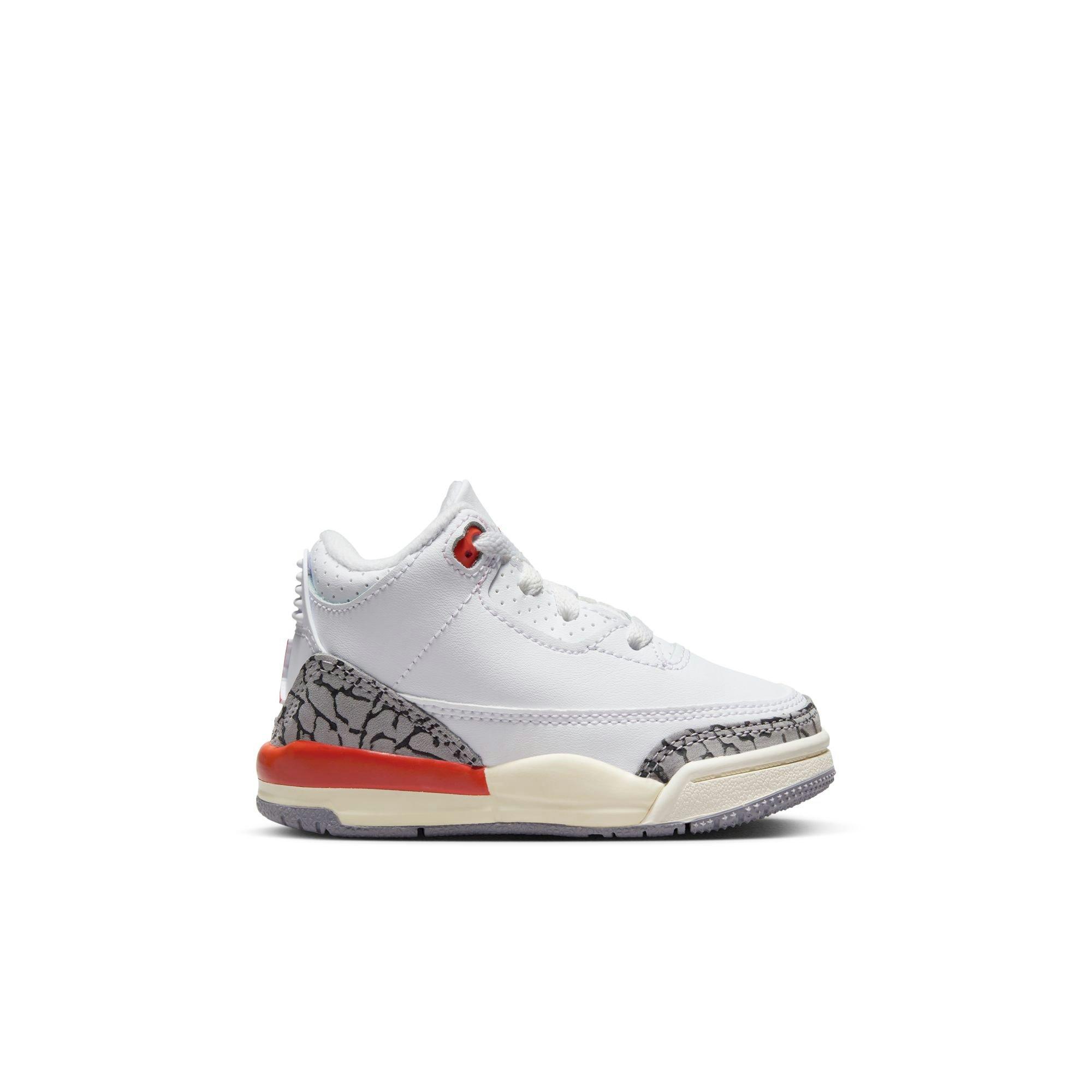 Jordan 3 Retro Toddler Girls' “Georgia Peach” Shoe