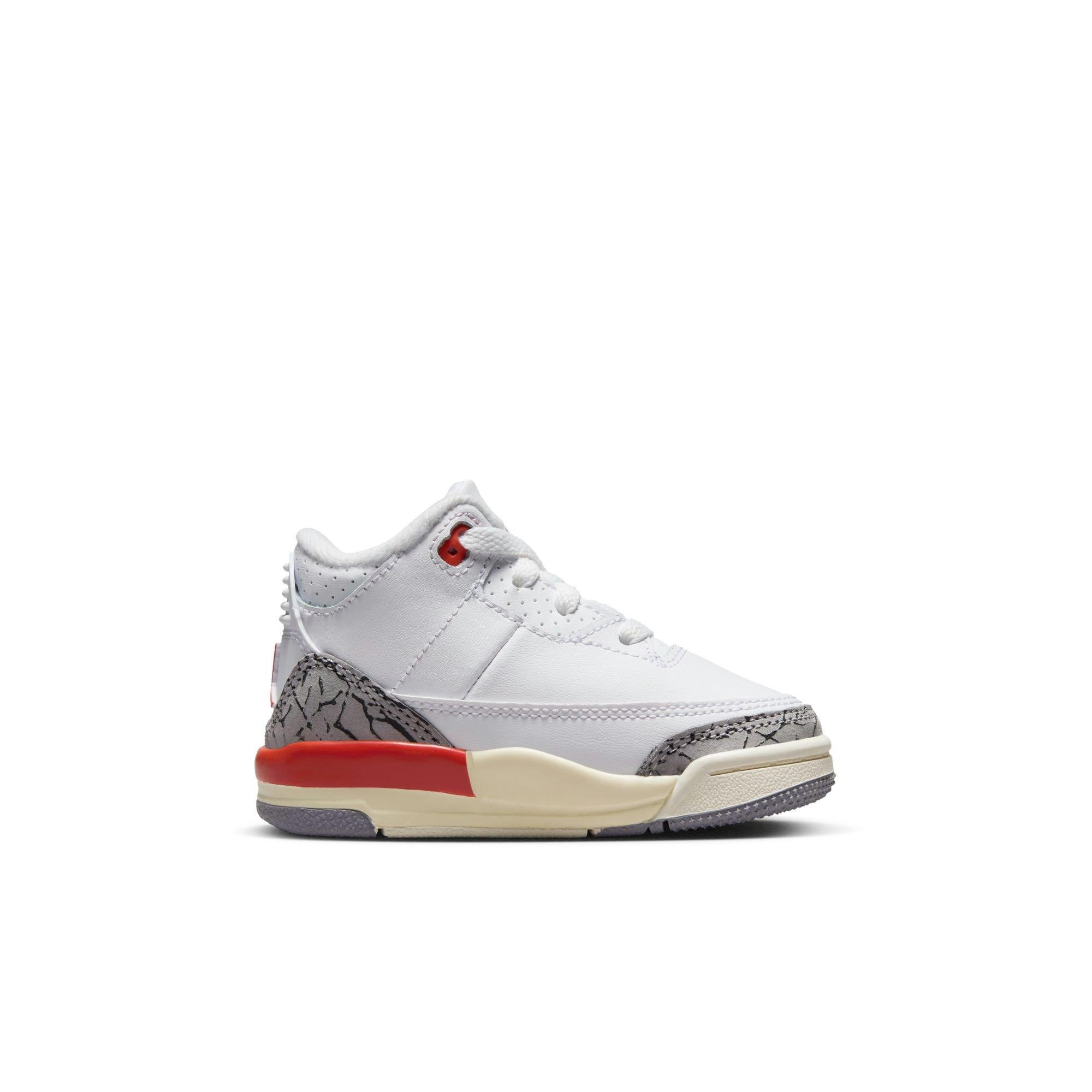 Jordan 3 Retro Toddler Girls' “Georgia Peach” Shoe