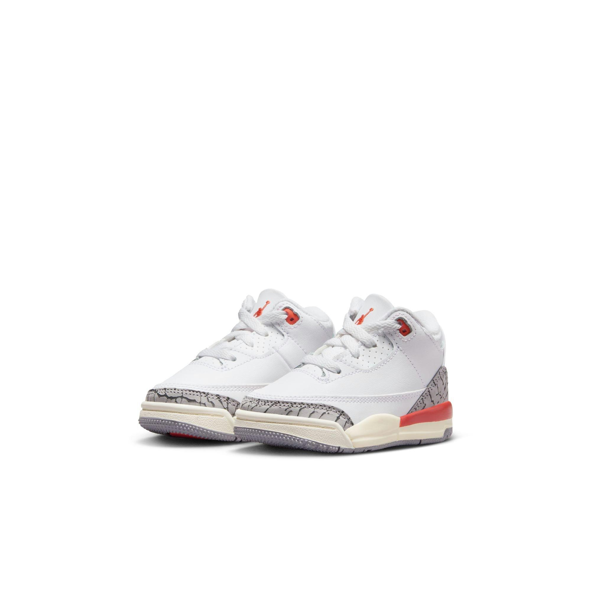 Jordan 3 Retro Toddler Girls' “Georgia Peach” Shoe